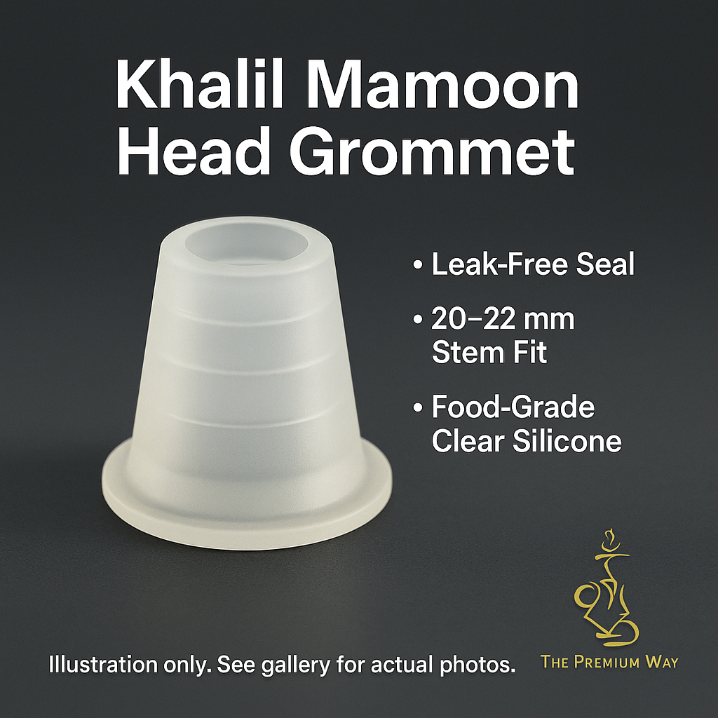 Khalil Mamoon Transparent Head Grommet – Universal Bowl Seal