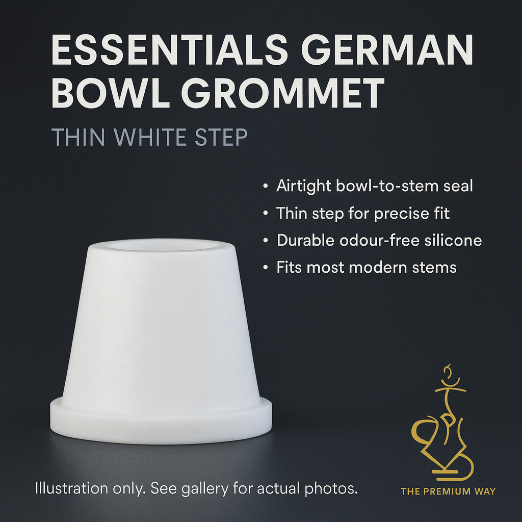German Hookah Bowl Grommet – Thin White Step