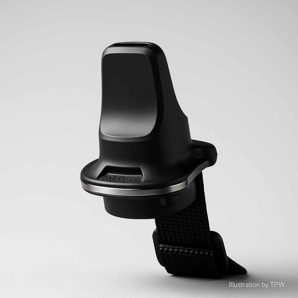 Darkside D-Click Personal Mouthpiece — Wearable, Ergonomic (Black)