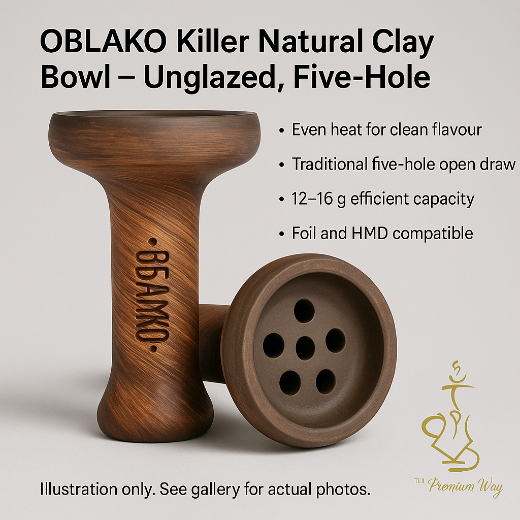 OBLAKO Killer Unglazed Ceramic Bowl
