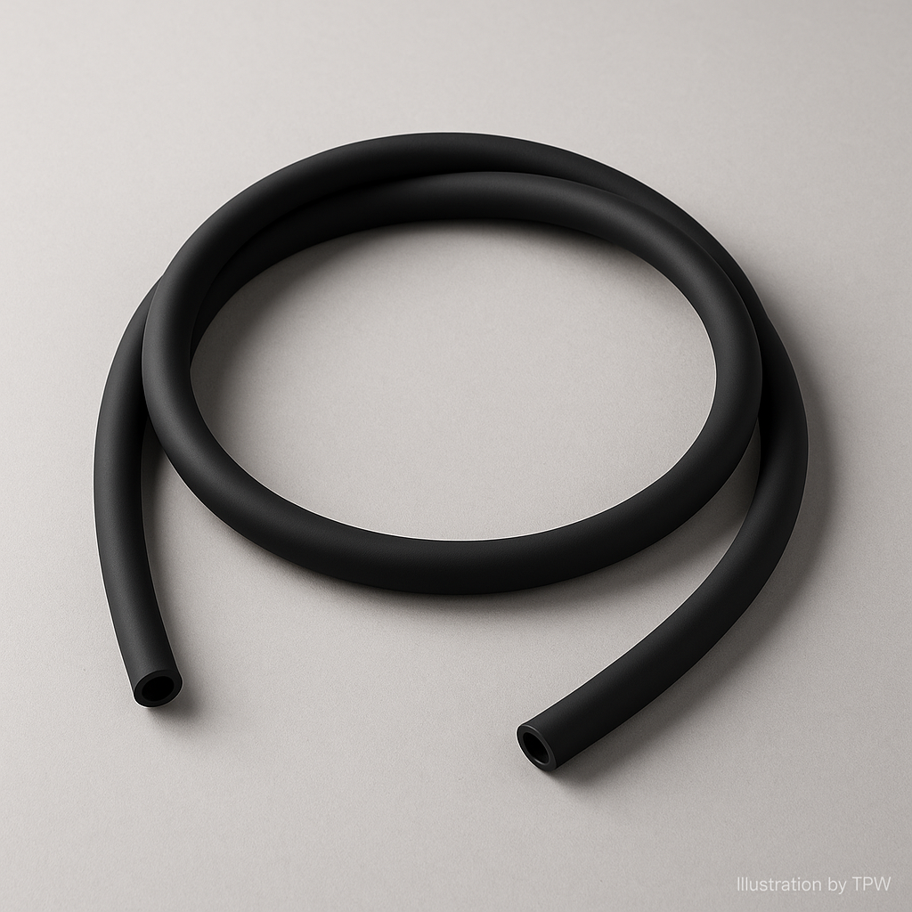 Steamulation Soft-Touch Silicone Hose 150 cm – Black