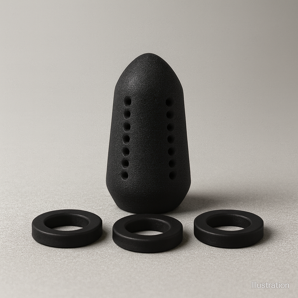 Silicone Hookah Diffuser — Fits 12, 14 & 16 mm, Quieter Pull 10