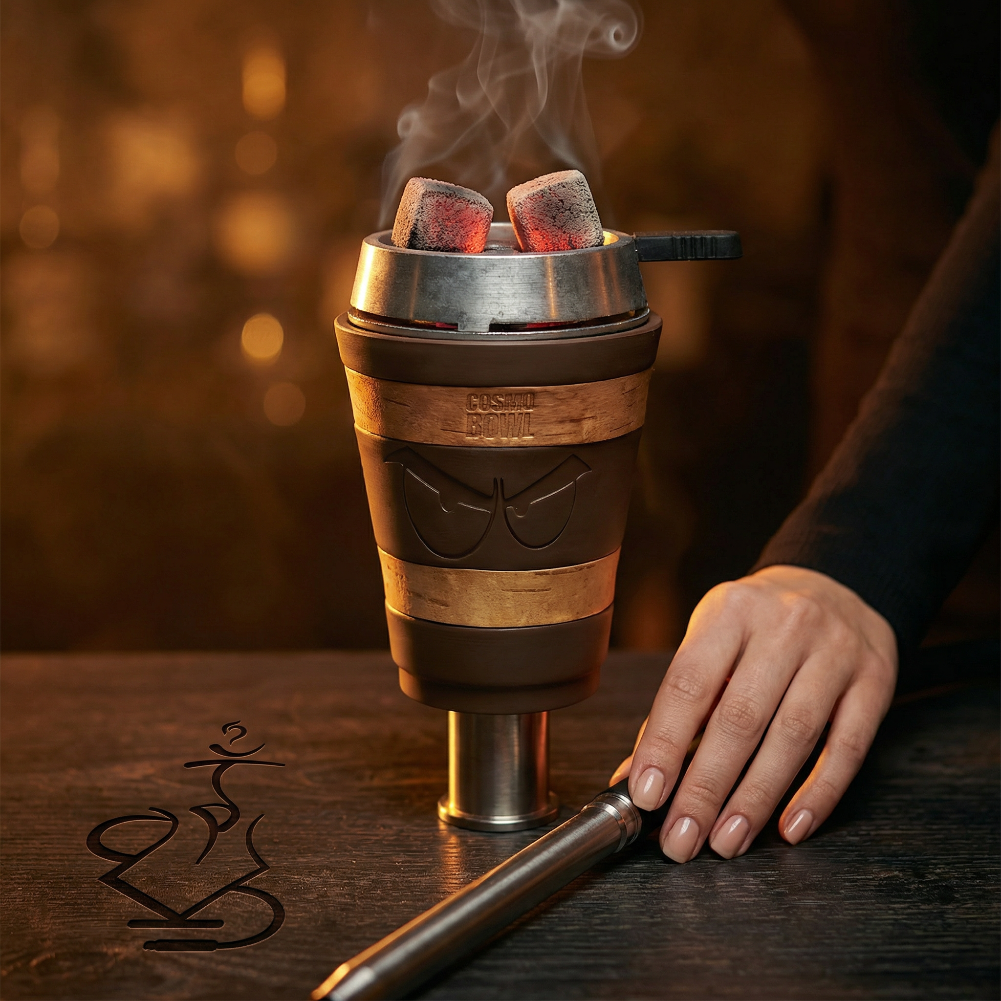 Cosmo Assassino Cappuccino Shisha Bowl 2
