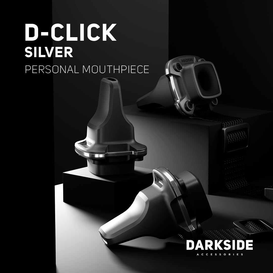 Darkside D-Click Personal Mouthpiece — Wearable, Ergonomic (Black) 3