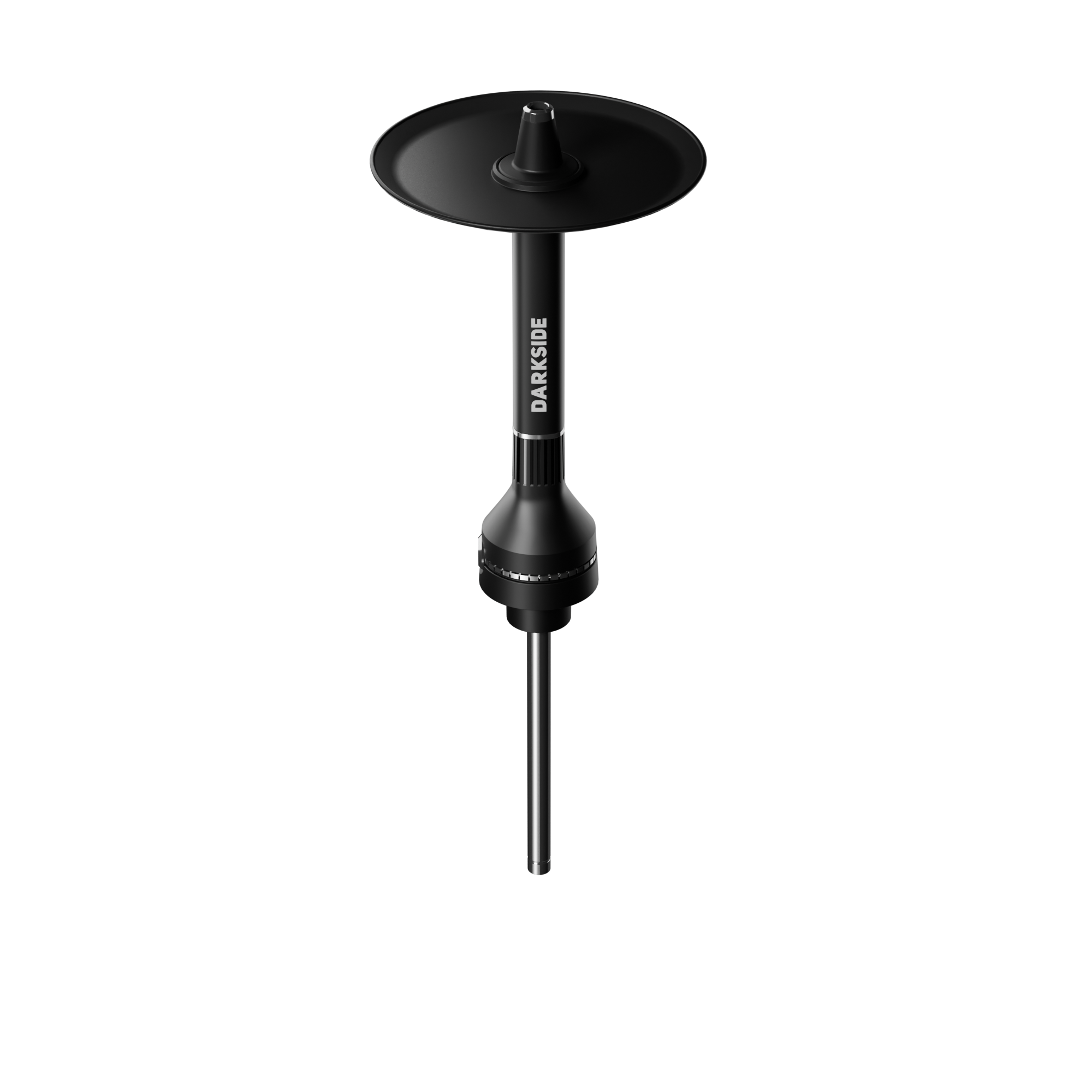 Darkside Neo Hookah — Black with Smoky D-Glass Base (50 cm, 11 mm Classic Draw) 5