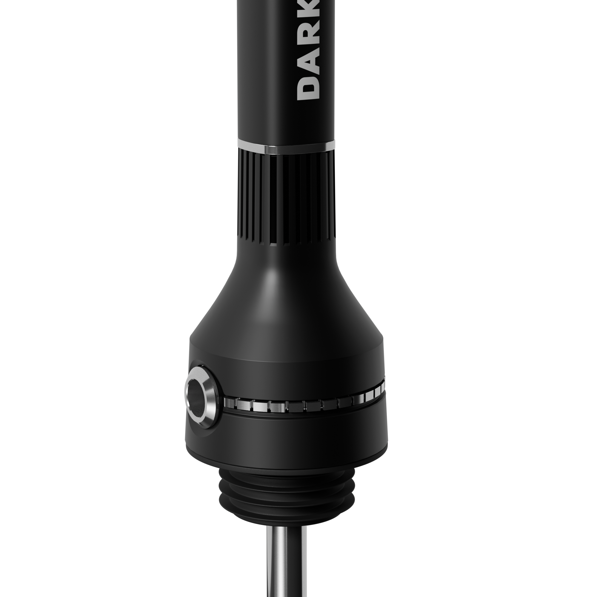 Darkside Neo Hookah — Black with Smoky D-Glass Base (50 cm, 11 mm Classic Draw) 7