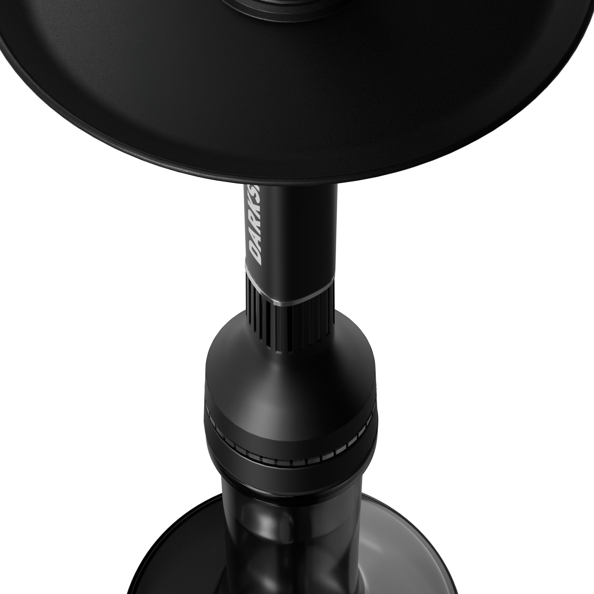 Darkside Neo Hookah — Black with Smoky D-Glass Base (50 cm, 11 mm Classic Draw) 9