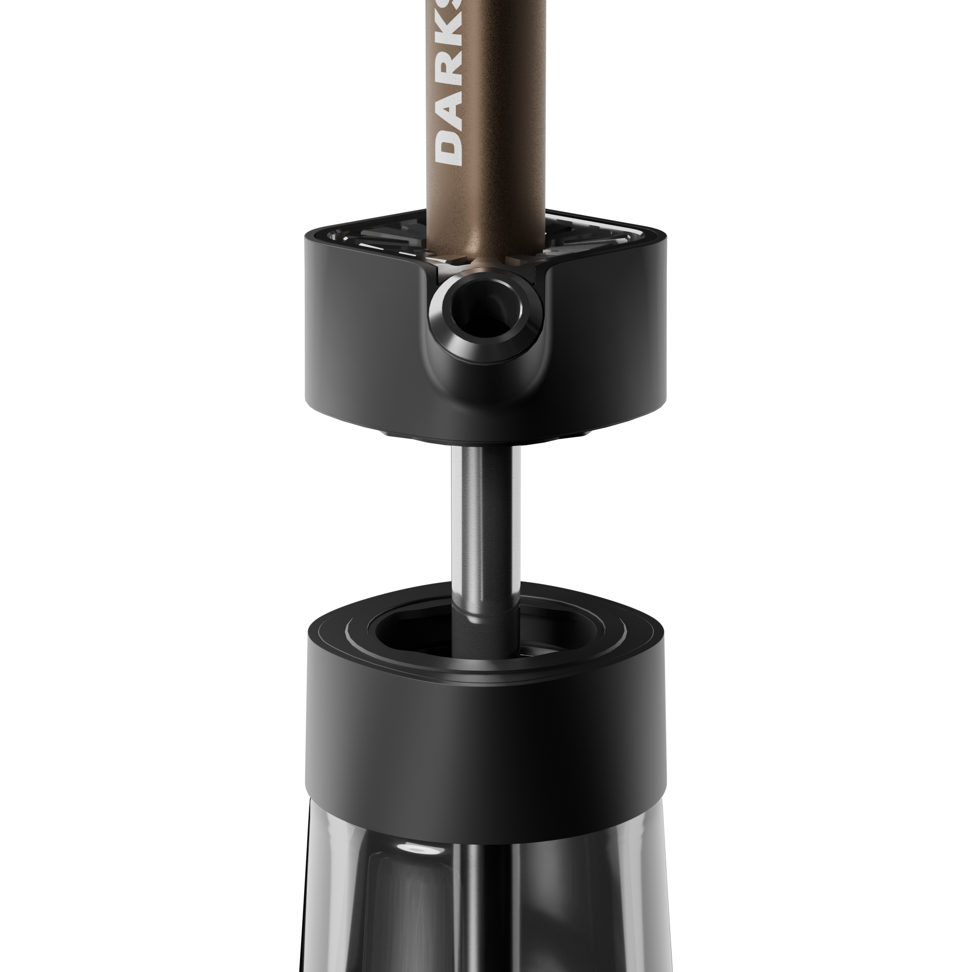 Darkside Intro Hookah — Bronze (41.5 cm, Classic Draw, Magnetic Hose) 11