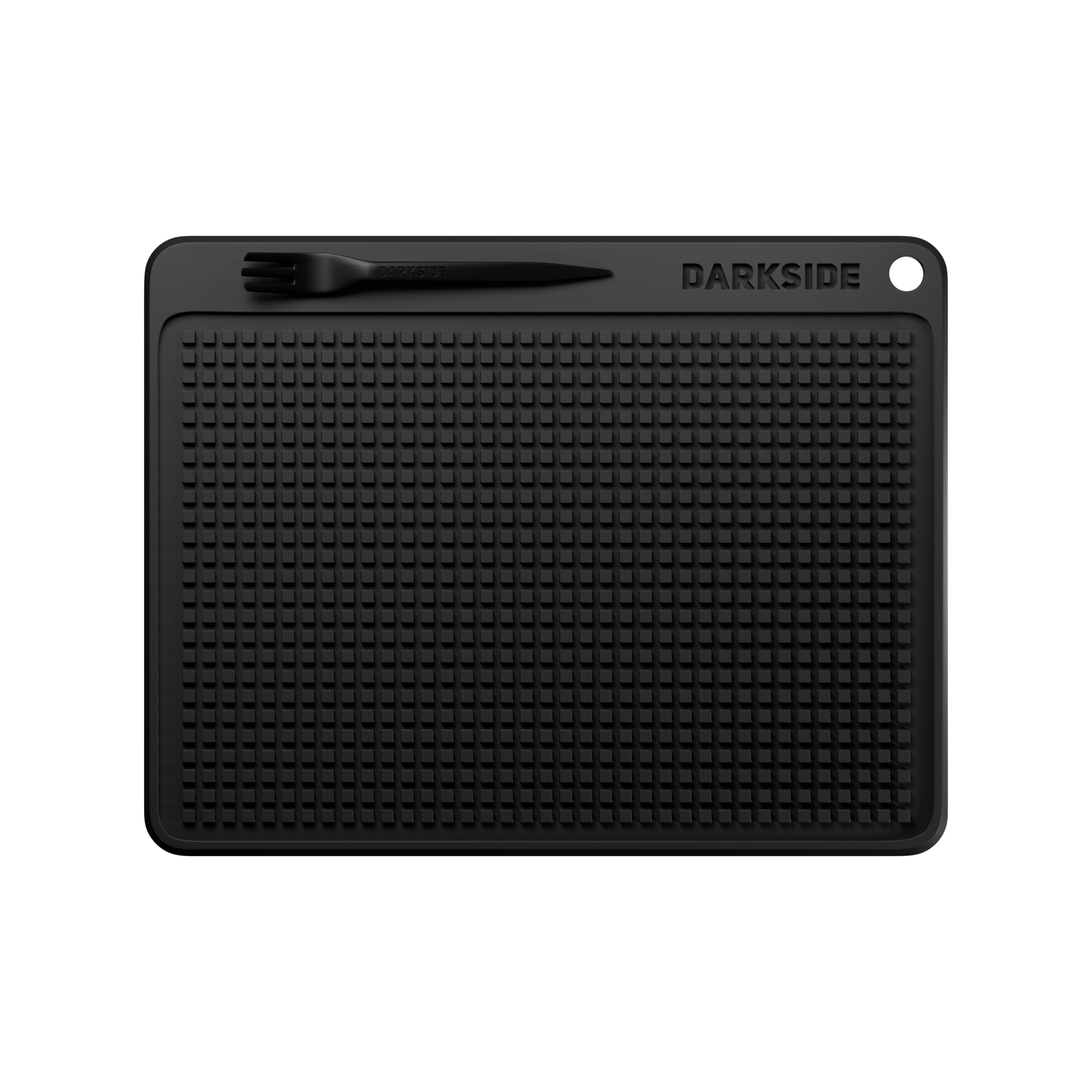 Darkside Work Board 3.0 — Magnetic Silicone Board with Fork (Black) 4