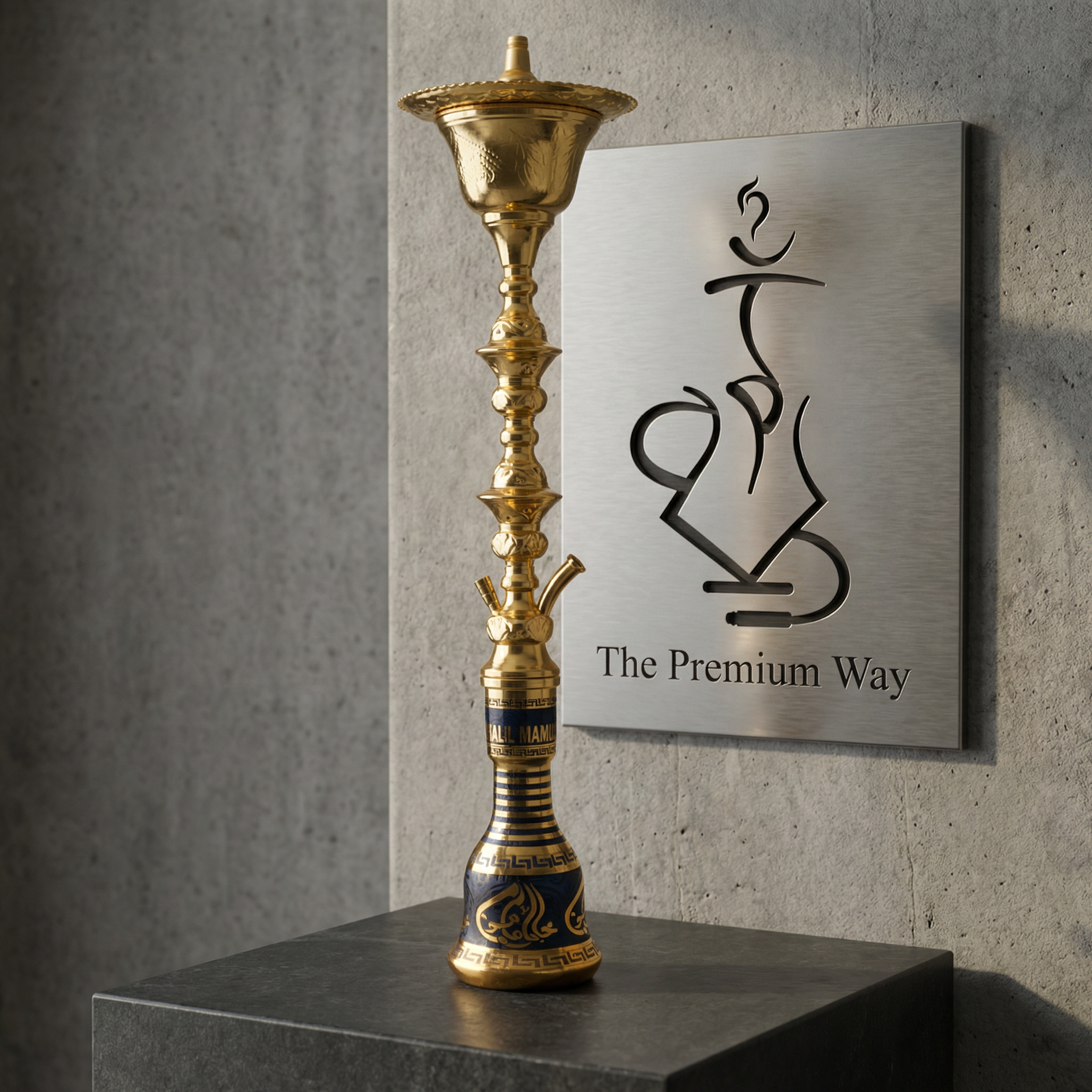 Khalil Mamoon Ice Sharqawi 1 Shisha (Model 1414) — 95 cm 3