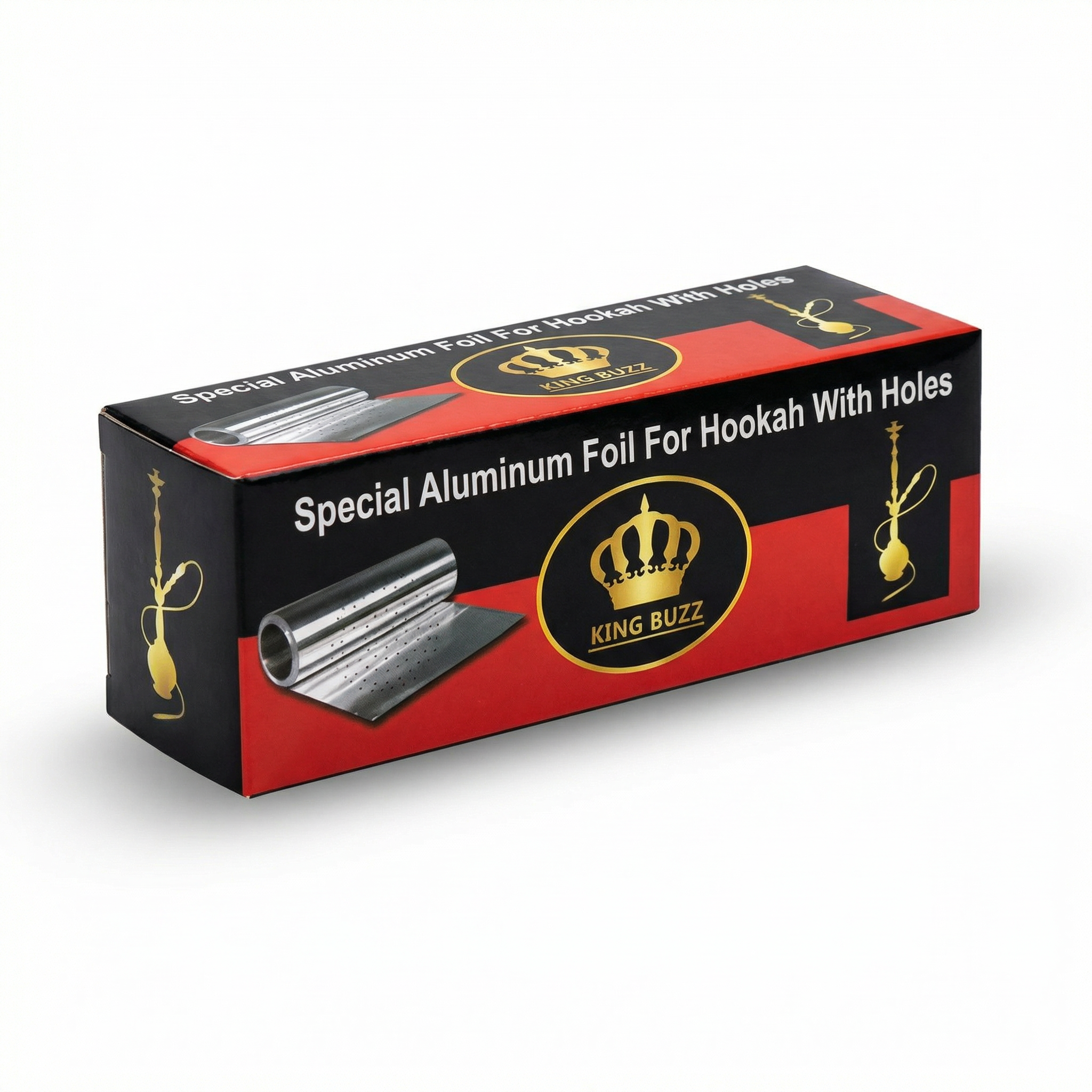 King Buzz 20m Shisha Aluminium Foil Roll 2