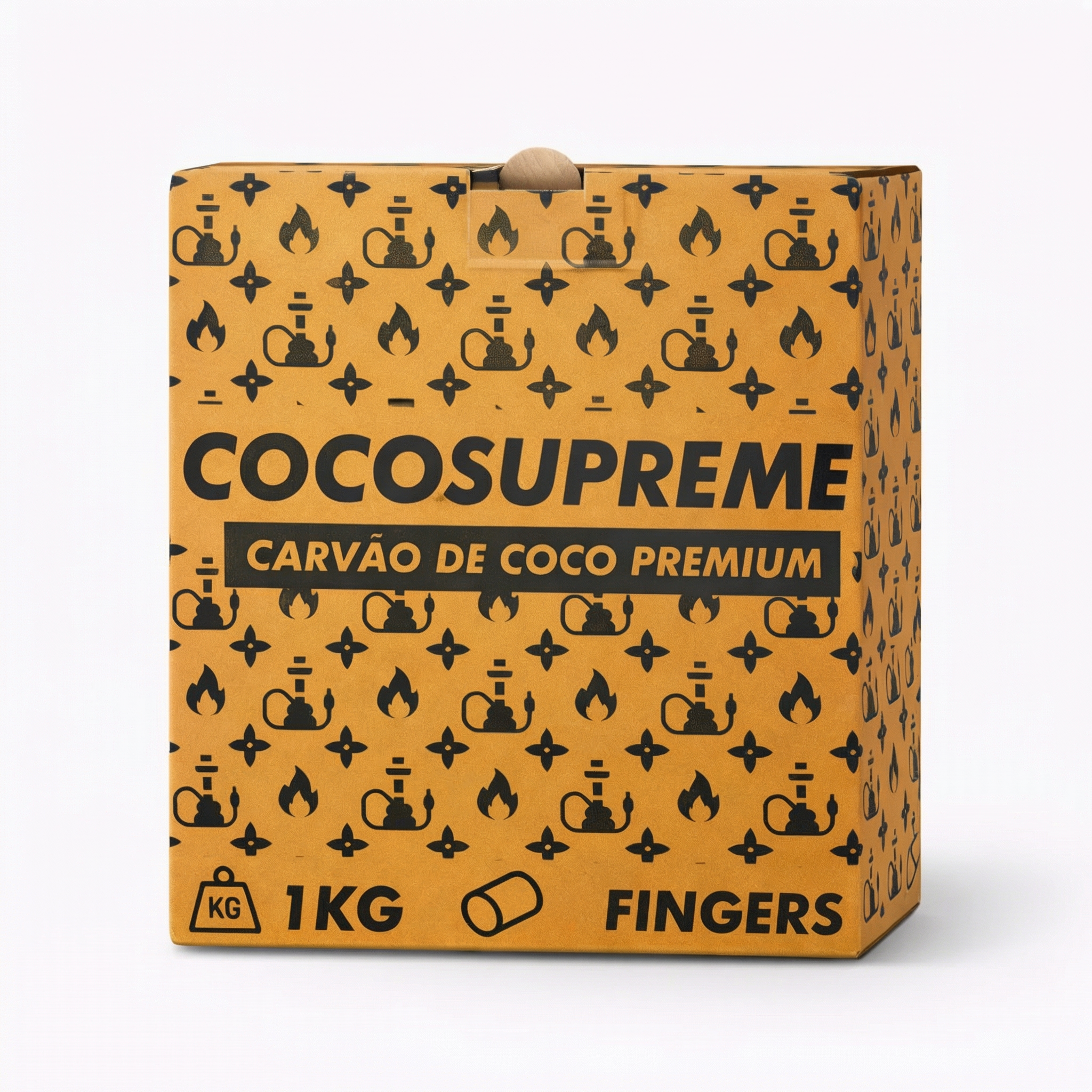 Cocosupreme Fingers Coconut Shisha Charcoal 8
