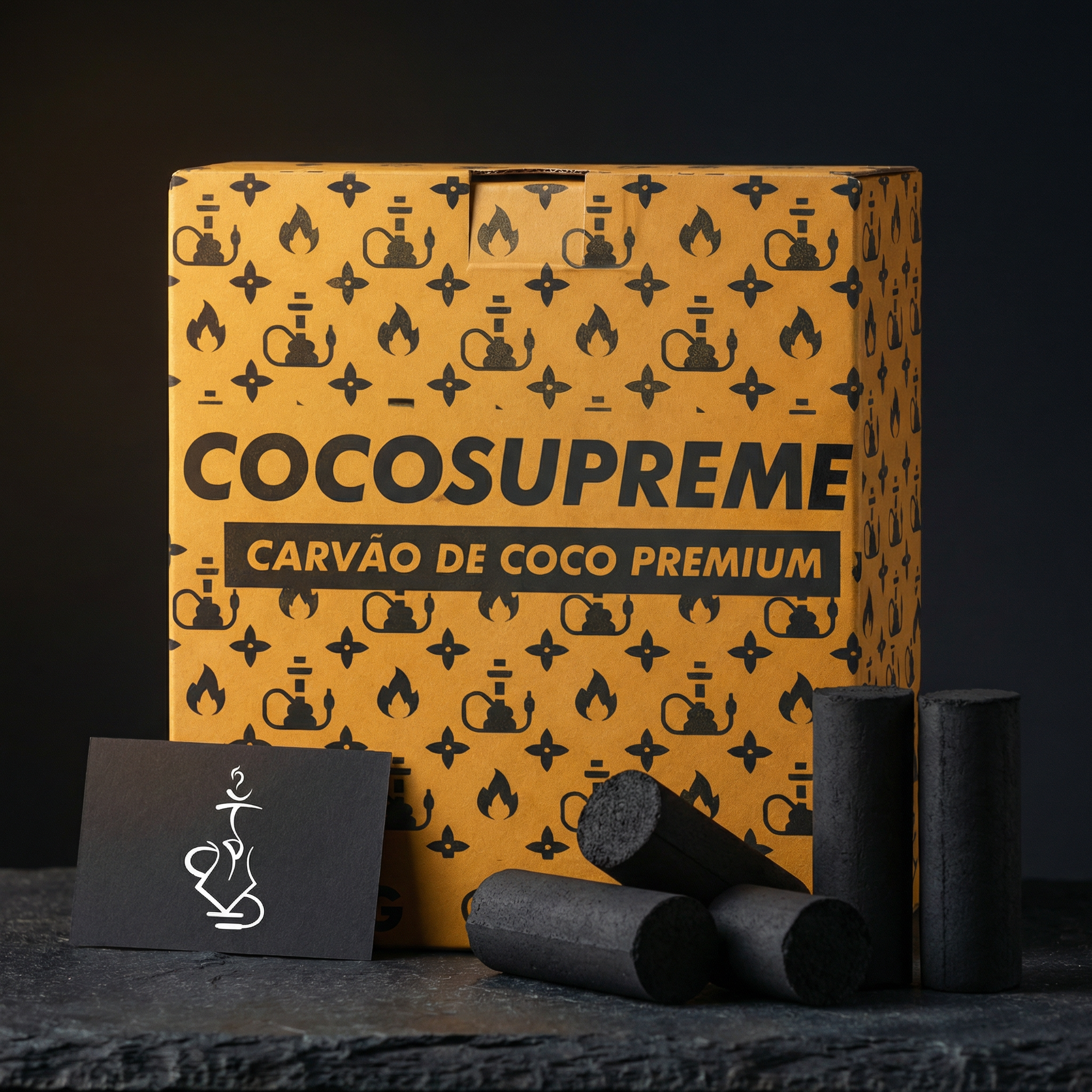 Cocosupreme Fingers Coconut Shisha Charcoal 9