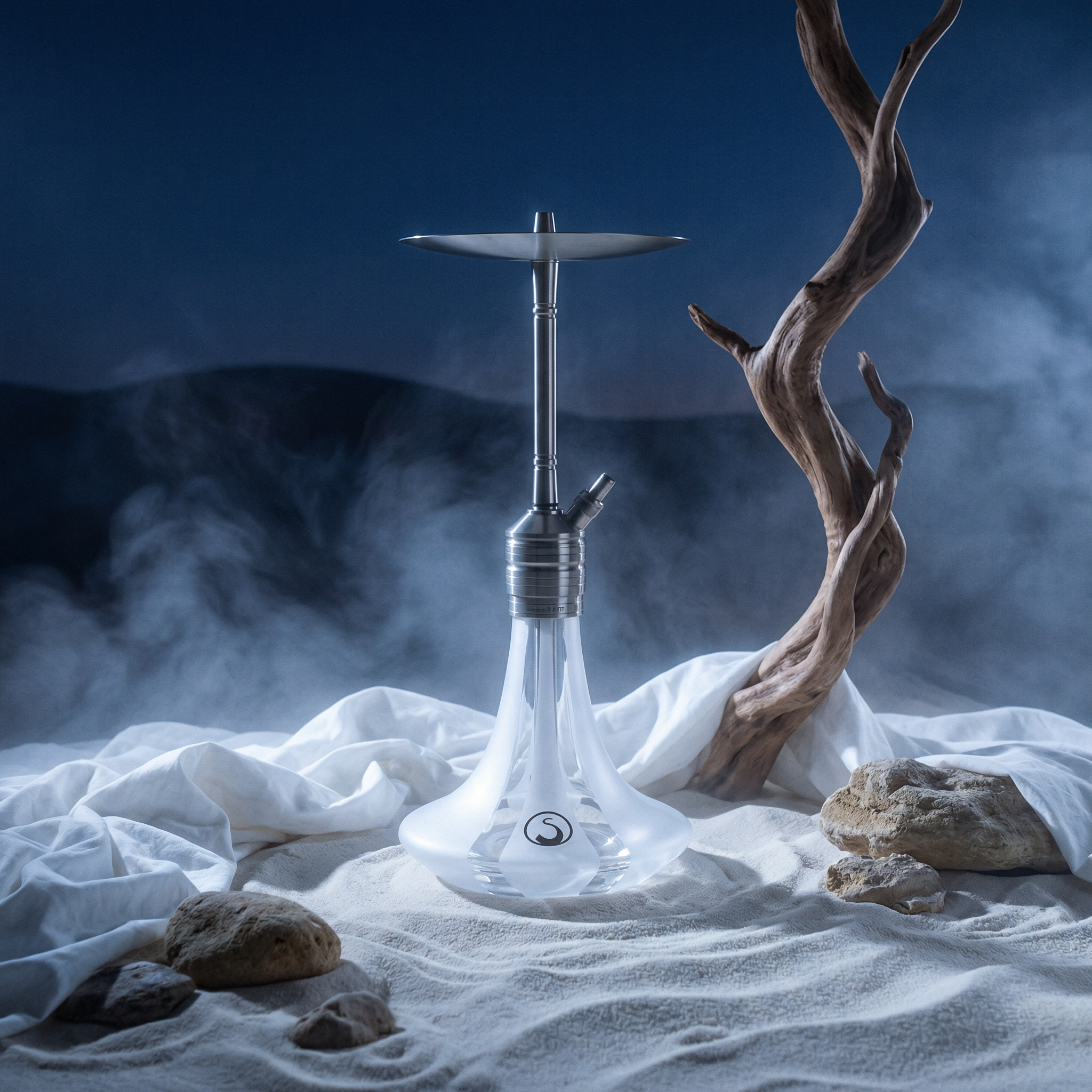 Steamulation Ultimate One Gen II Shisha Pipe – White Matt 6