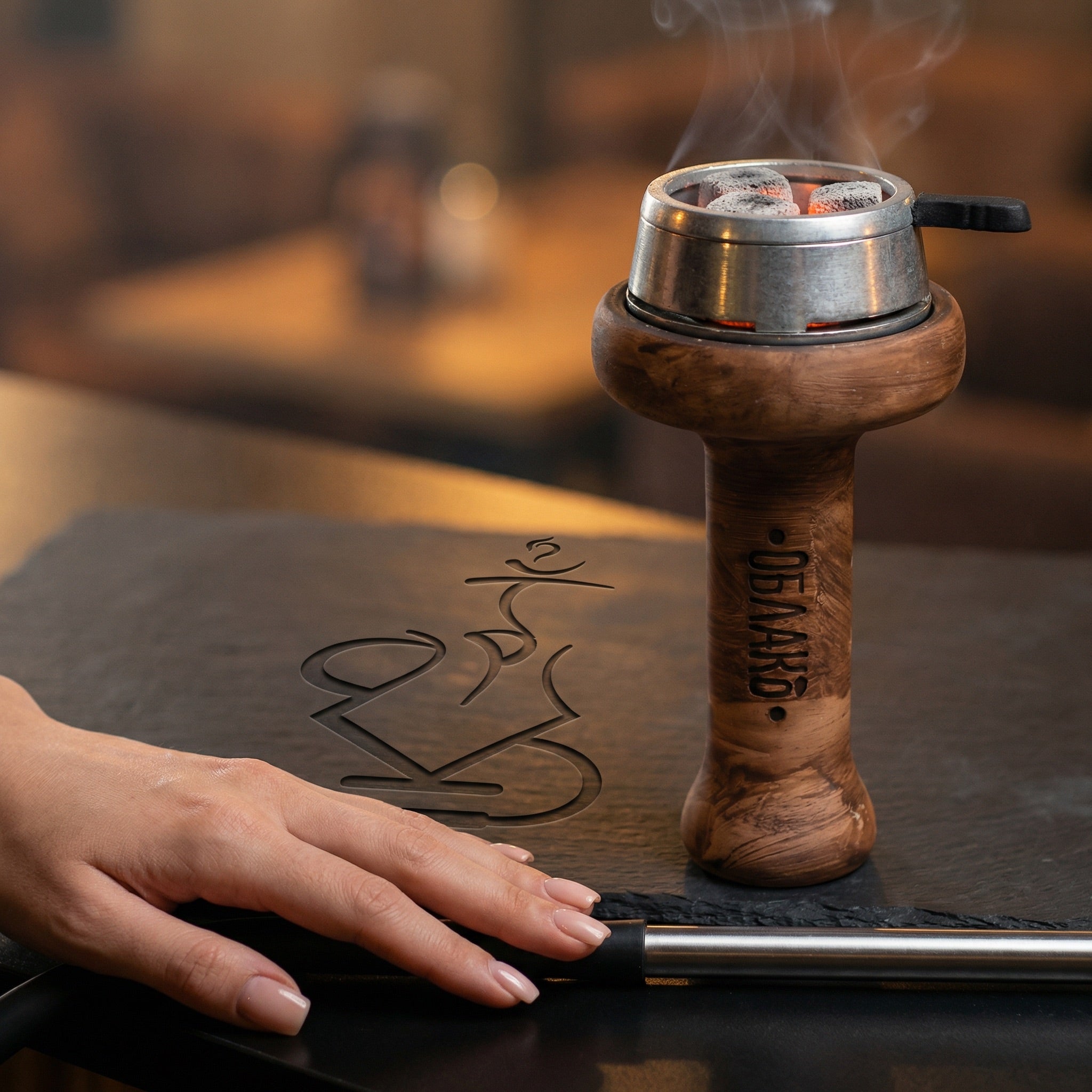 Oblako Killer Unglazed Clay Shisha Bowl 2