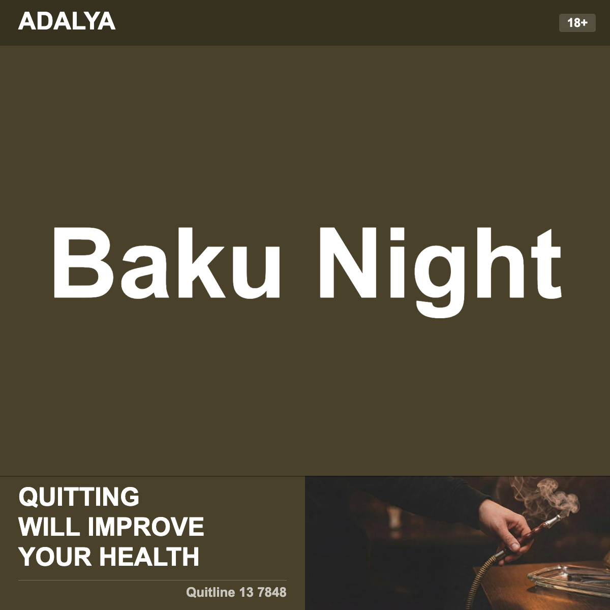Adalya Baku Night Shisha Tobacco Flavour