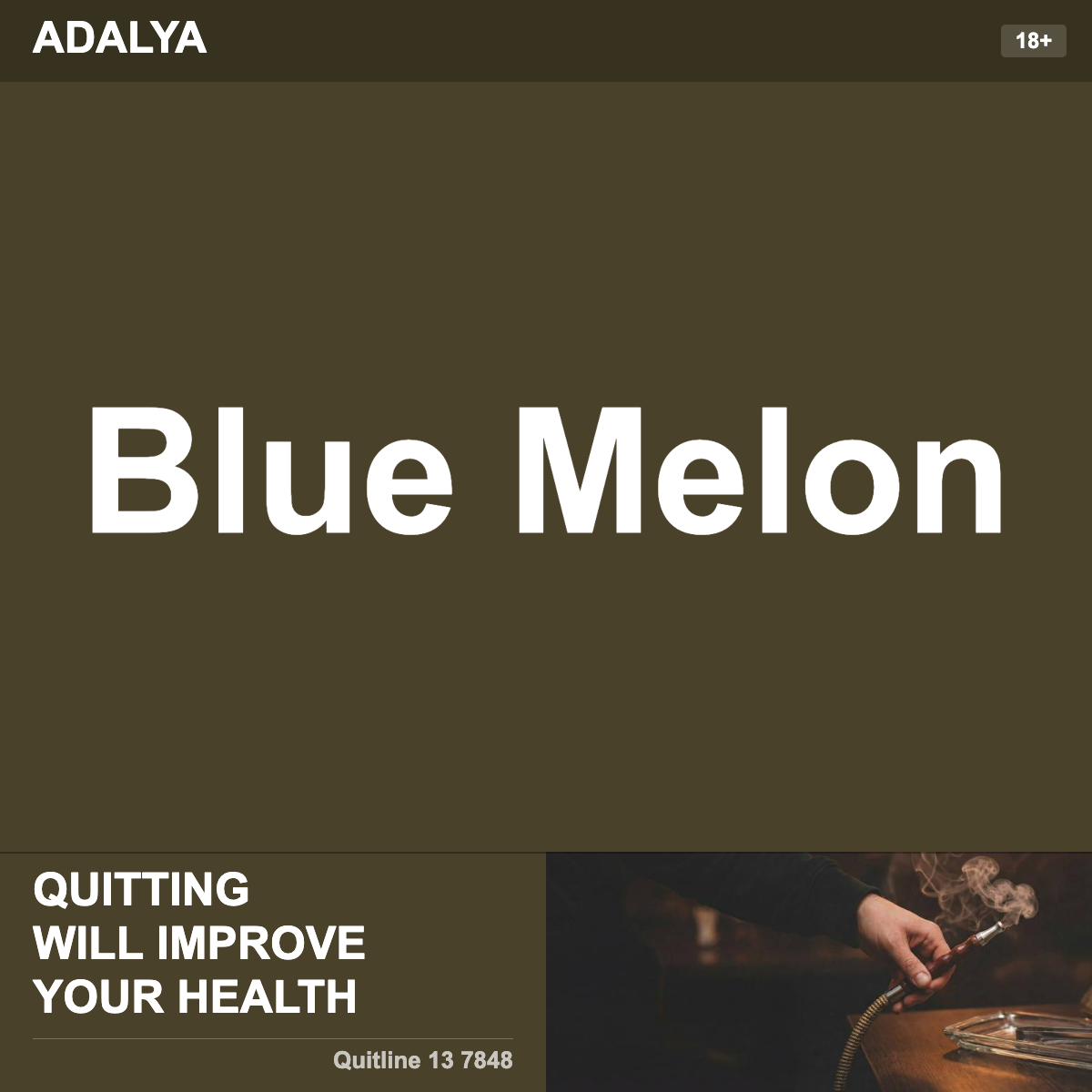 Adalya Blue Melon Shisha Tobacco Flavour