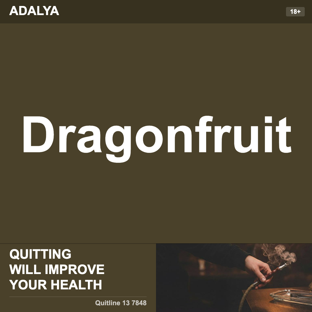Adalya Dragonfruit Shisha Tobacco Flavour