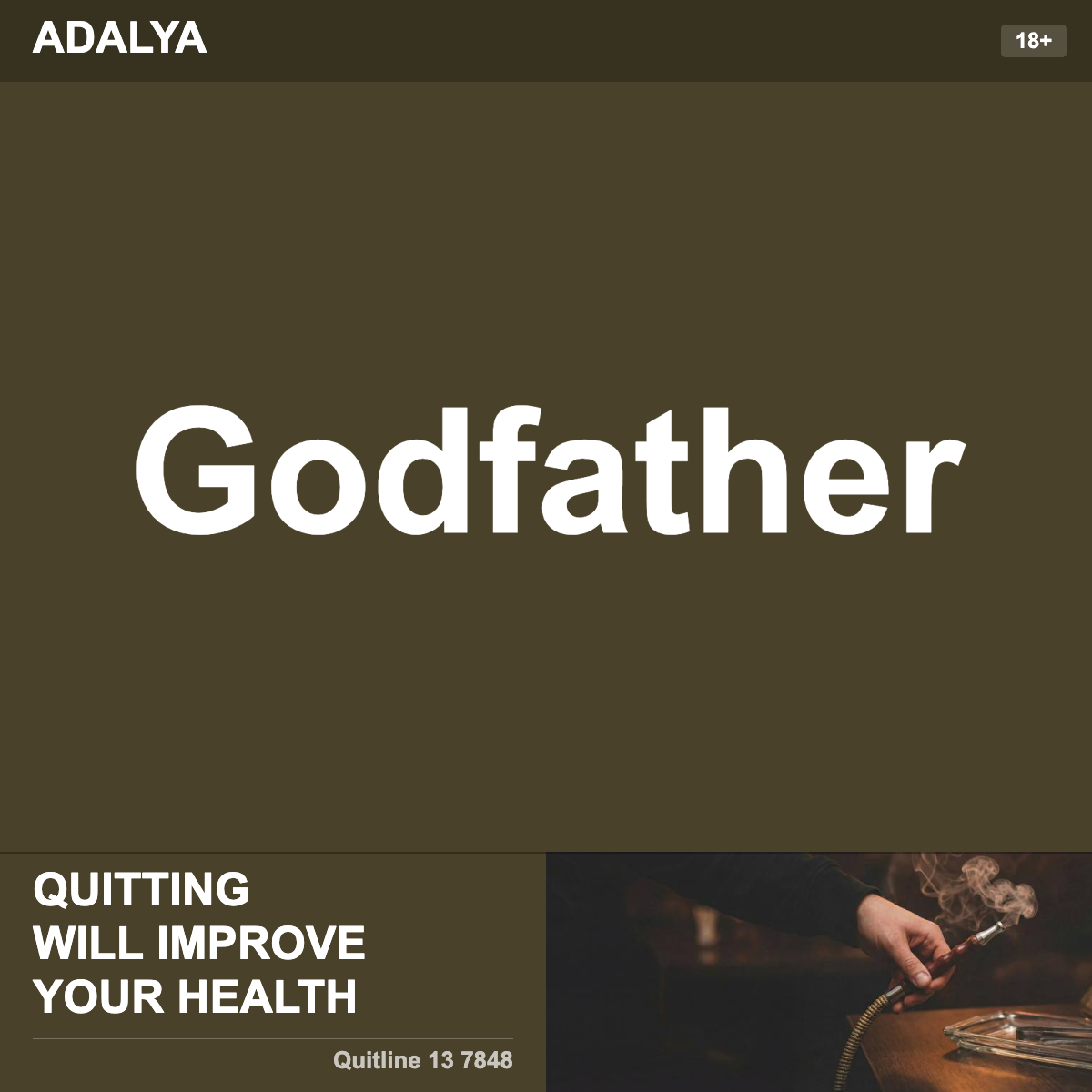 Adalya Godfather Shisha Tobacco Flavour