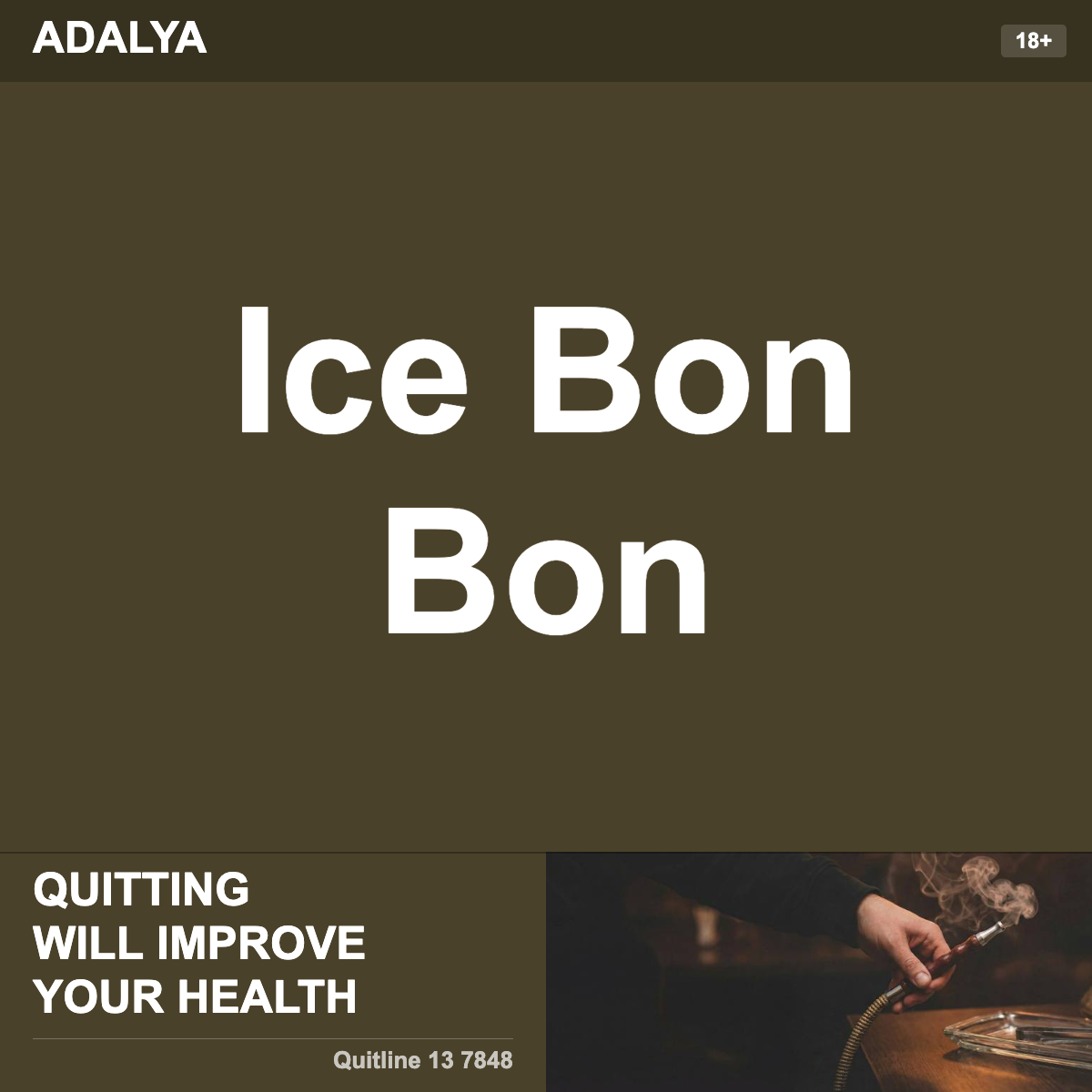 Adalya Ice Bon Bon Shisha Tobacco Flavour