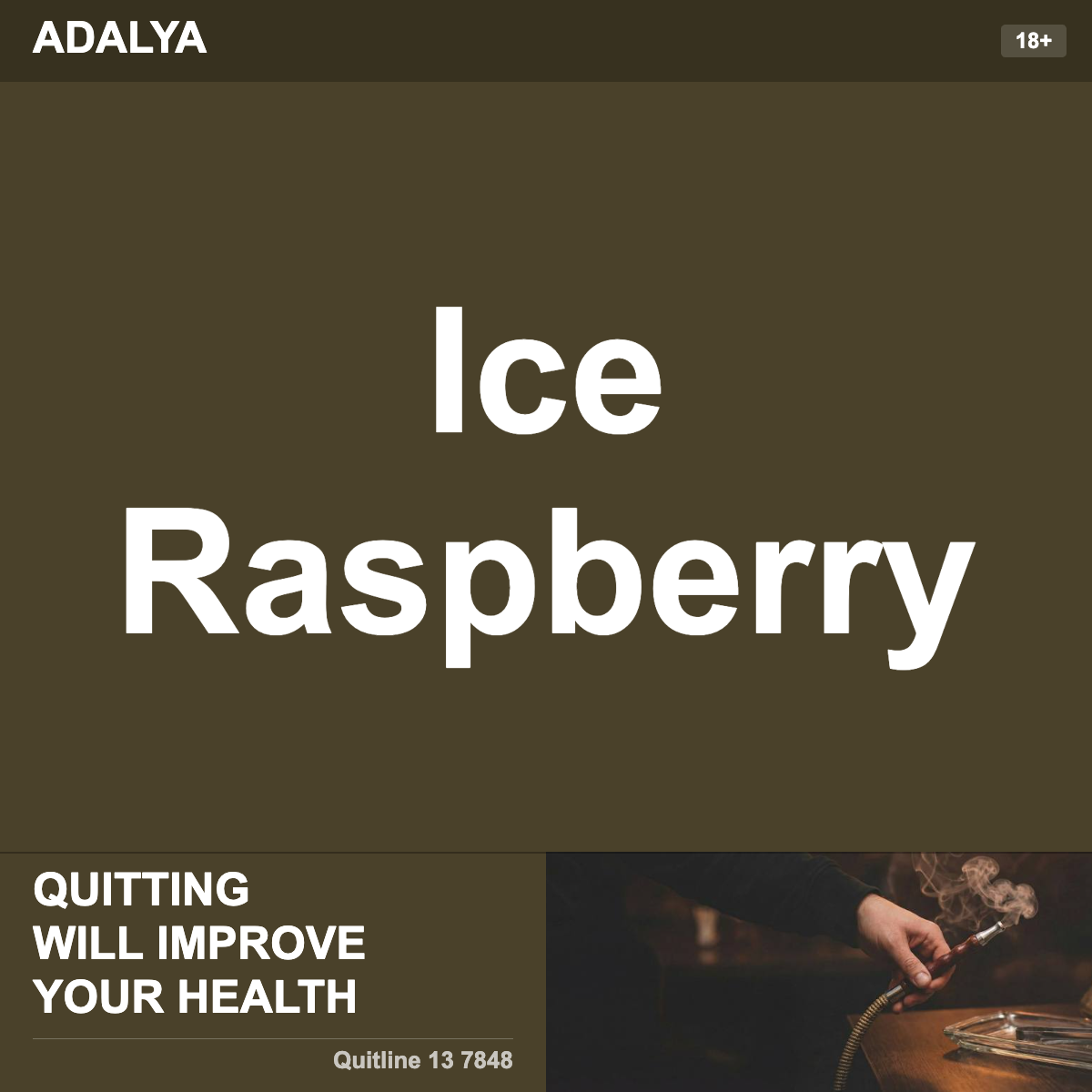 Adalya Ice Raspberry Shisha Tobacco Flavour