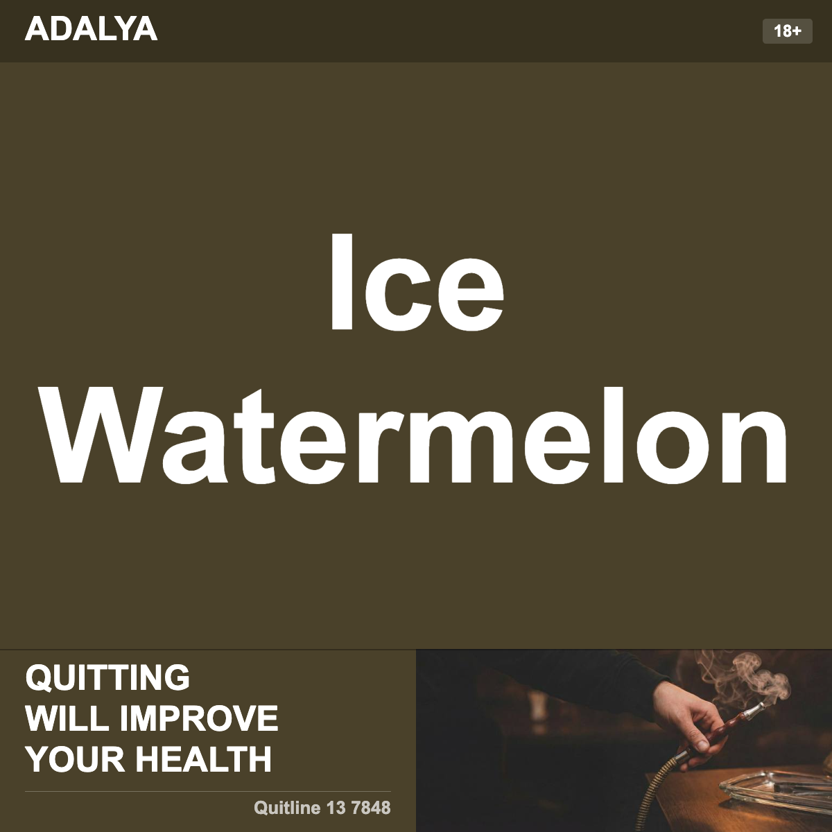 Adalya Ice Watermelon Shisha Tobacco Flavour