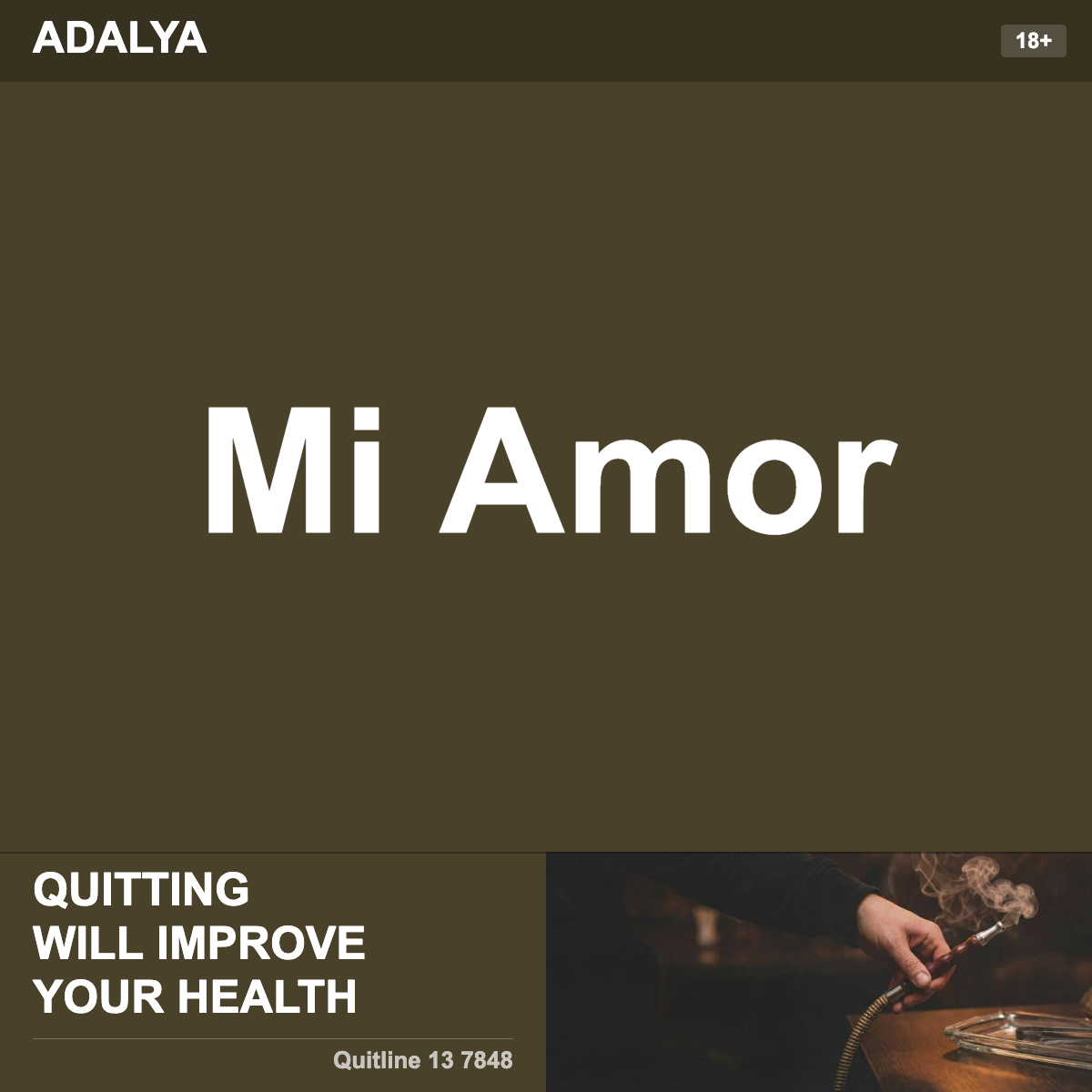 Adalya Mi Amor Shisha Tobacco Flavour