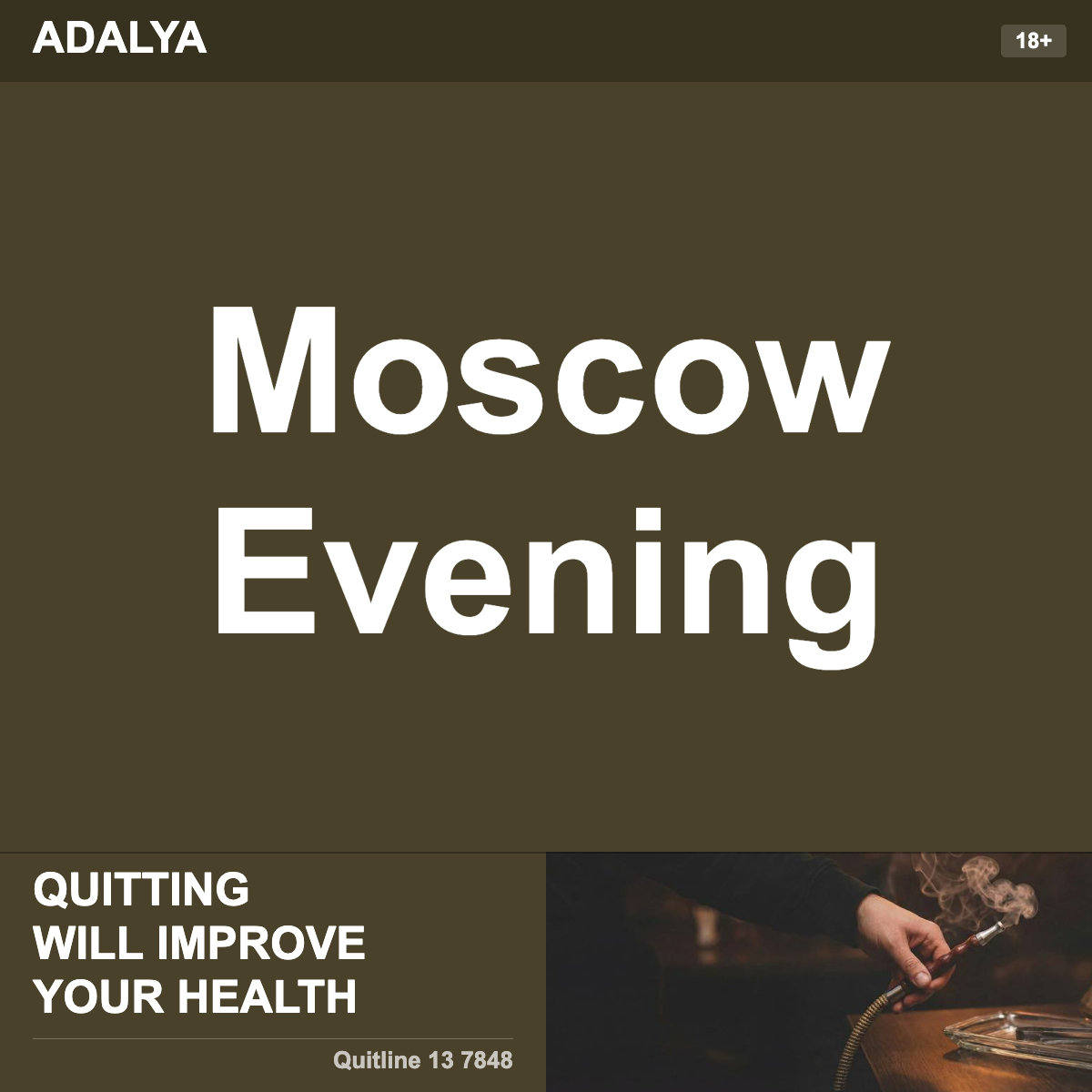 Adalya Moscow Evening Shisha Tobacco Flavour