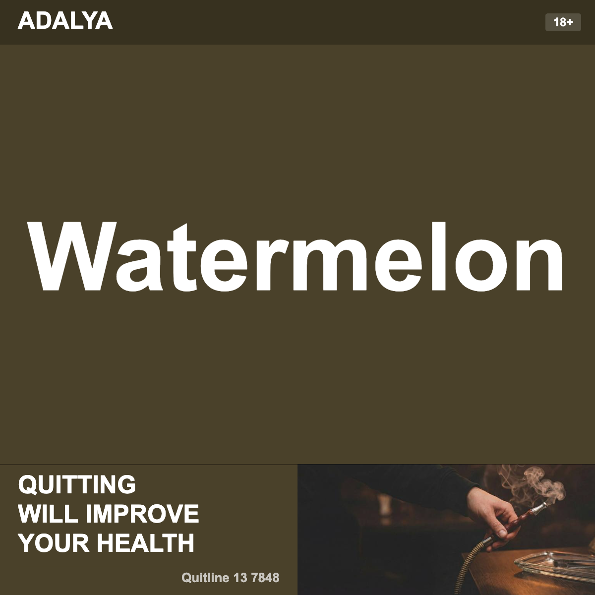 Adalya Watermelon Shisha Tobacco Flavour