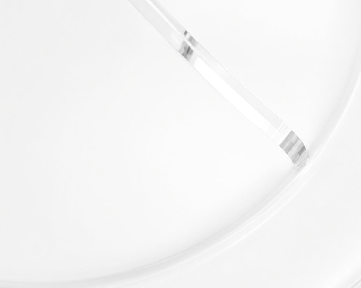 AEON Edition 6 Lounge Plus White Frozen: close-up of the bowl and stem top