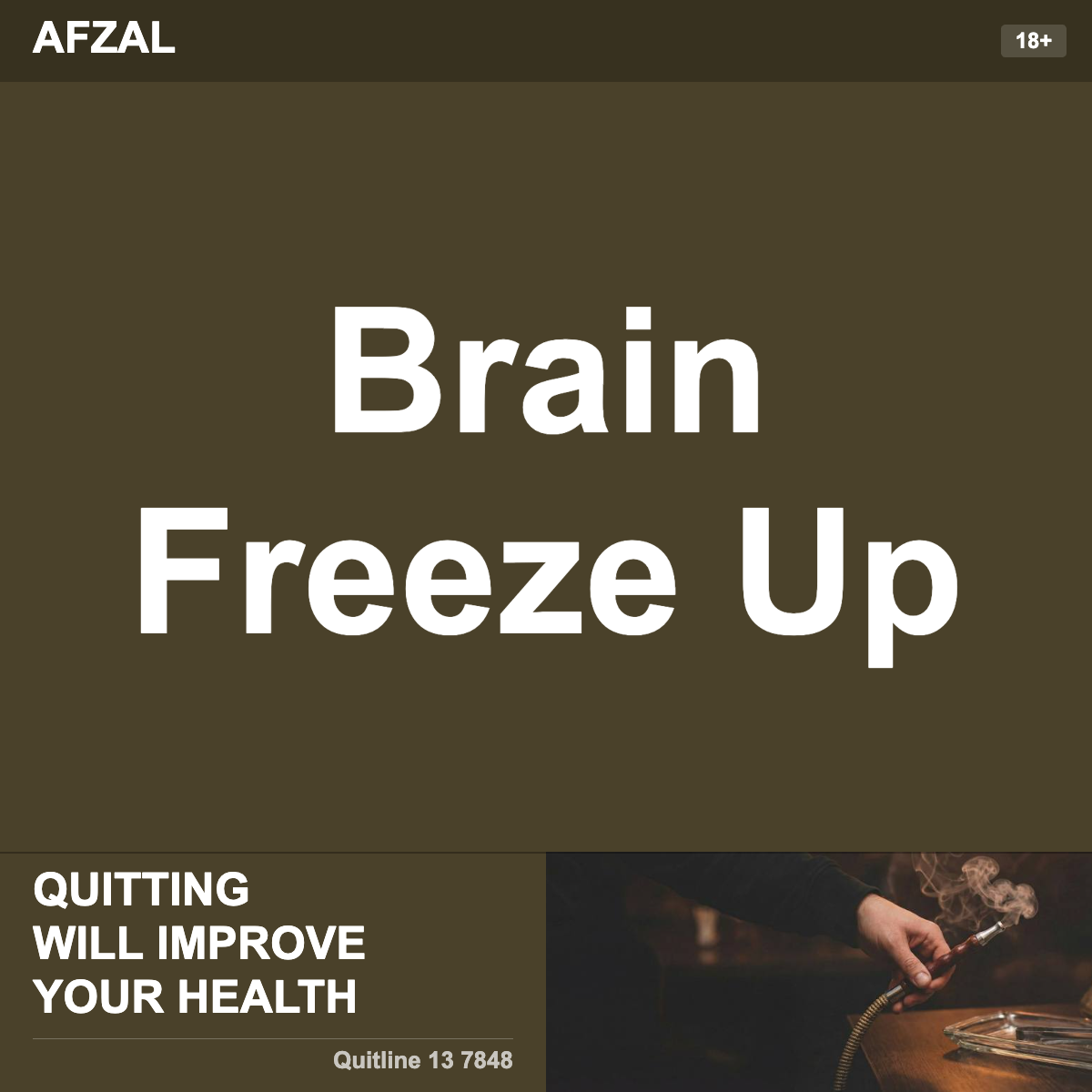 Afzal Brain Freeze Up Shisha Tobacco Flavour