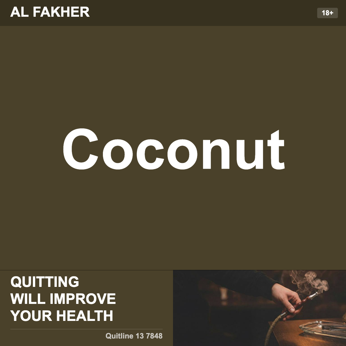 Al Fakher Coconut Shisha Tobacco Flavour