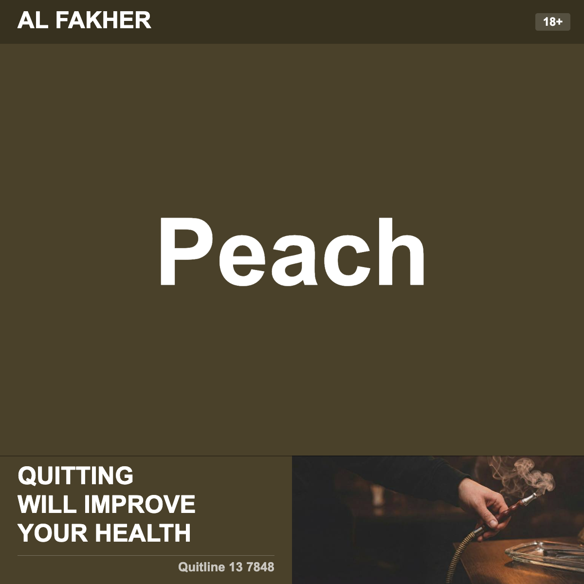 Al Fakher Peach