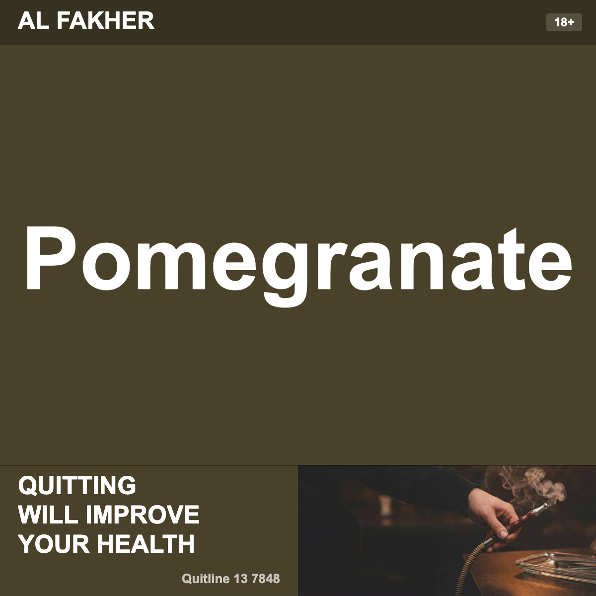 Al Fakher Pomegranate Shisha Tobacco Flavour