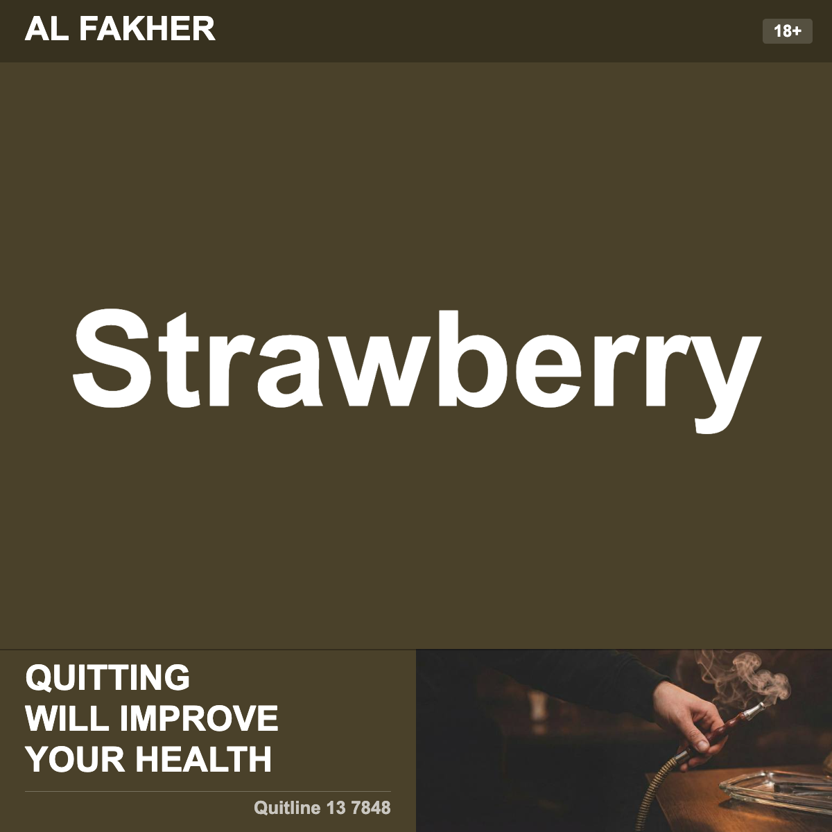 Al Fakher Strawberry Shisha Tobacco Flavour