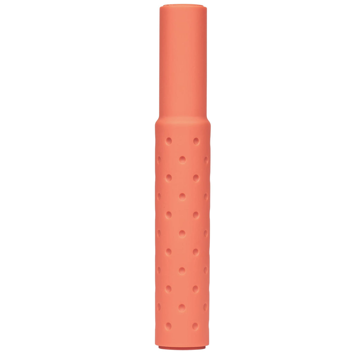 Amotion FUTR Rouge colour-coordinated mouthpiece — coral-red silicone with dimpled grip texture, included with the FUTR set, image 6 of 6