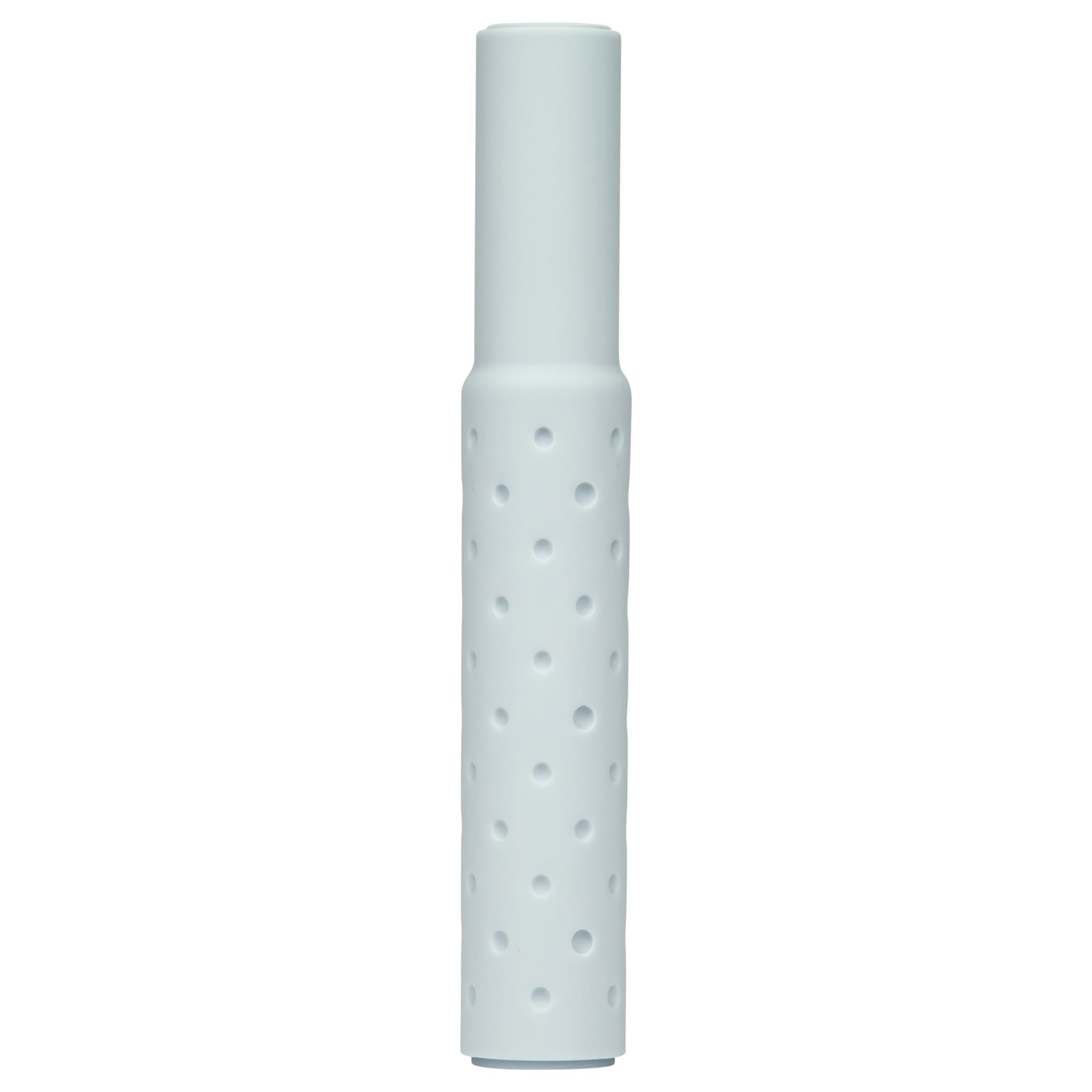Amotion FUTR Sky colour-coordinated mouthpiece — pale-blue silicone with dimpled grip texture, included with the FUTR set