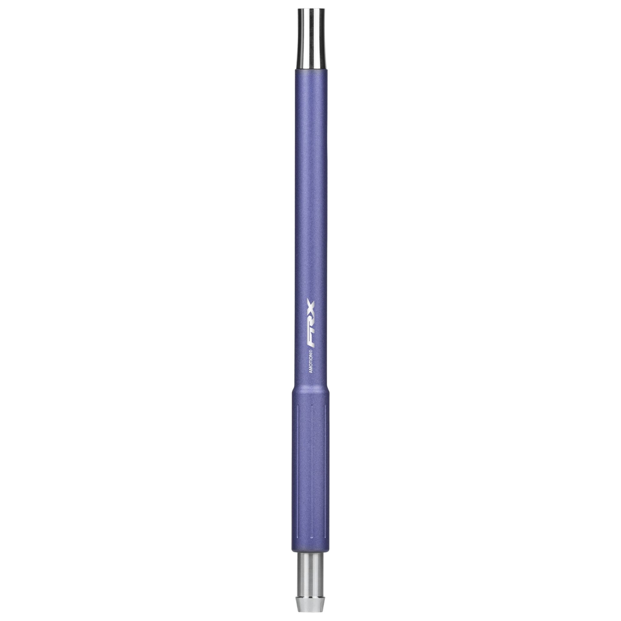 Amotion Pedal RX Grape colour-matched mouthpiece — anodised purple aluminium with stainless ends, included with the Pedal RX