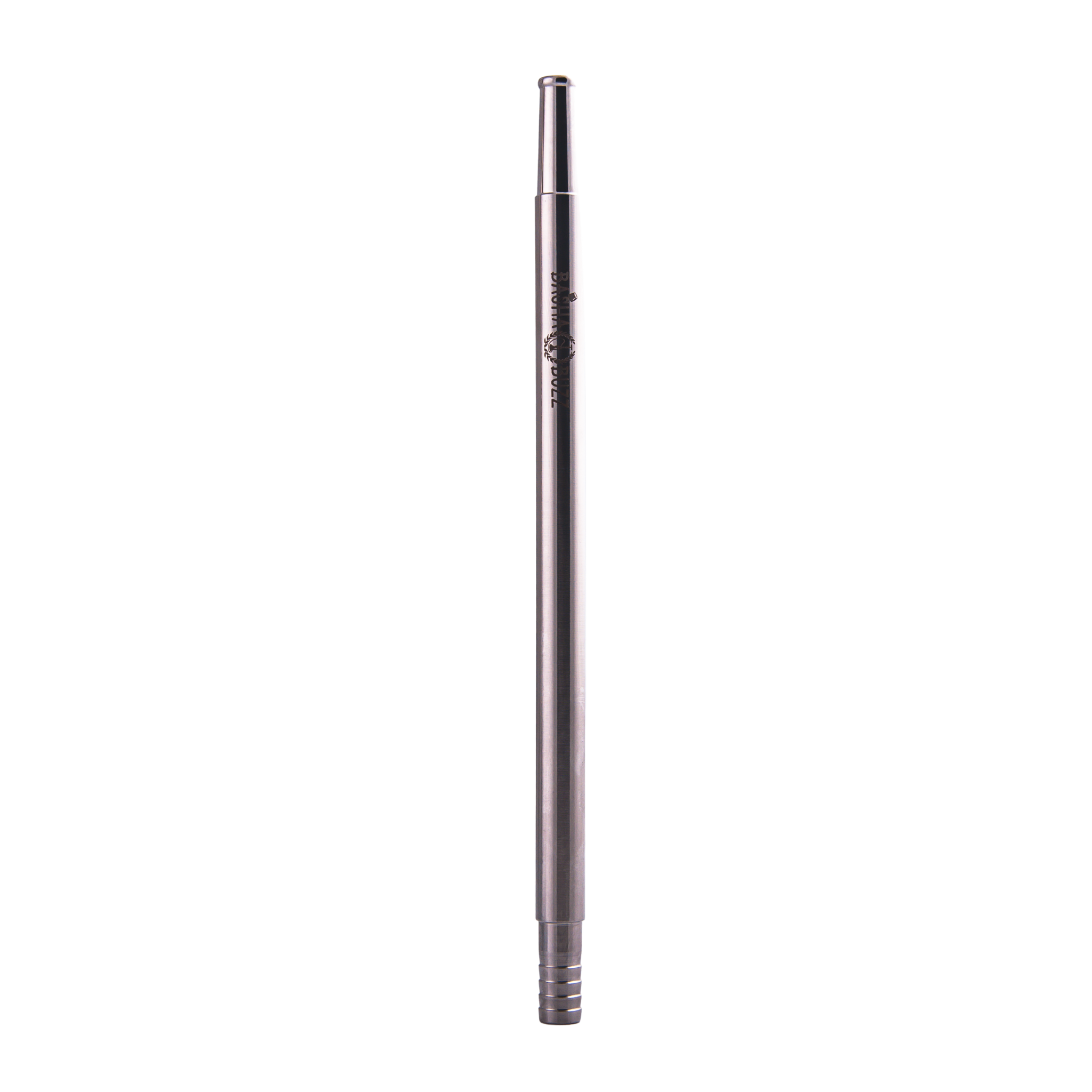 Basha Buzz Quad Sultan hookah stainless steel mouthpiece tip detail — The Premium Way