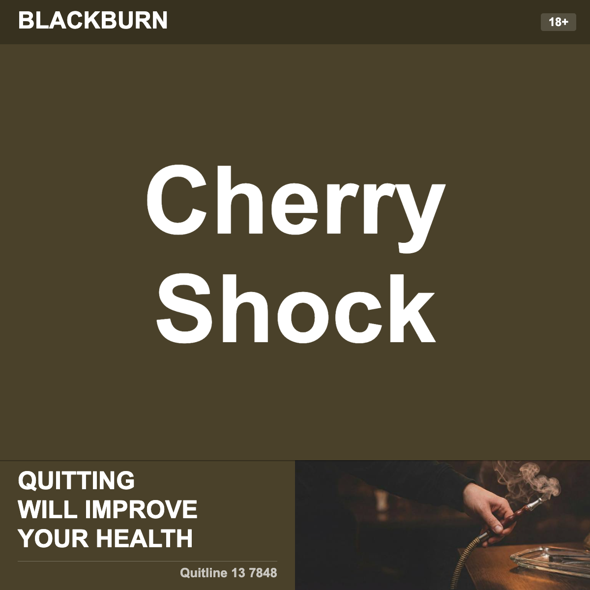 Blackburn Cherry Shock Shisha Tobacco Flavour