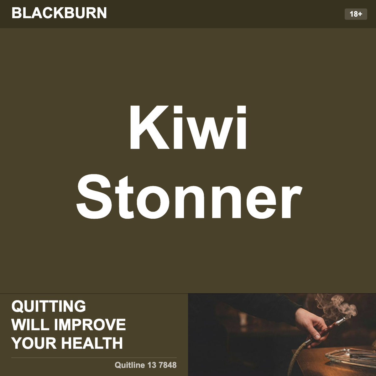 Blackburn Kiwi Stonner Shisha Tobacco Flavour