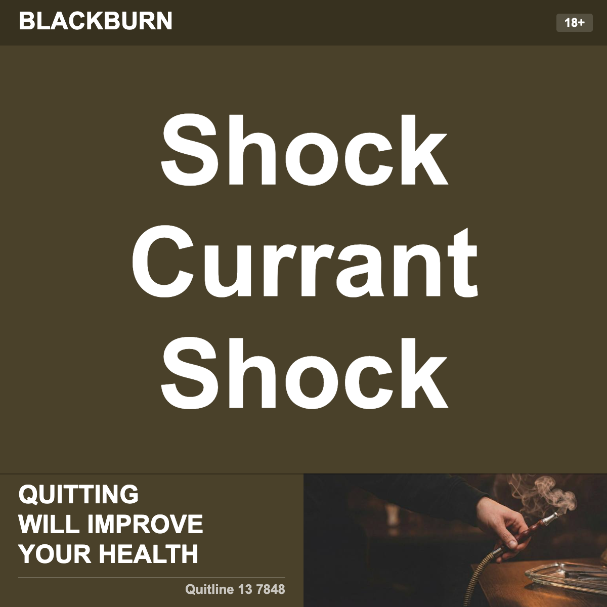 Blackburn Shock Currant Shock Shisha Tobacco Flavour