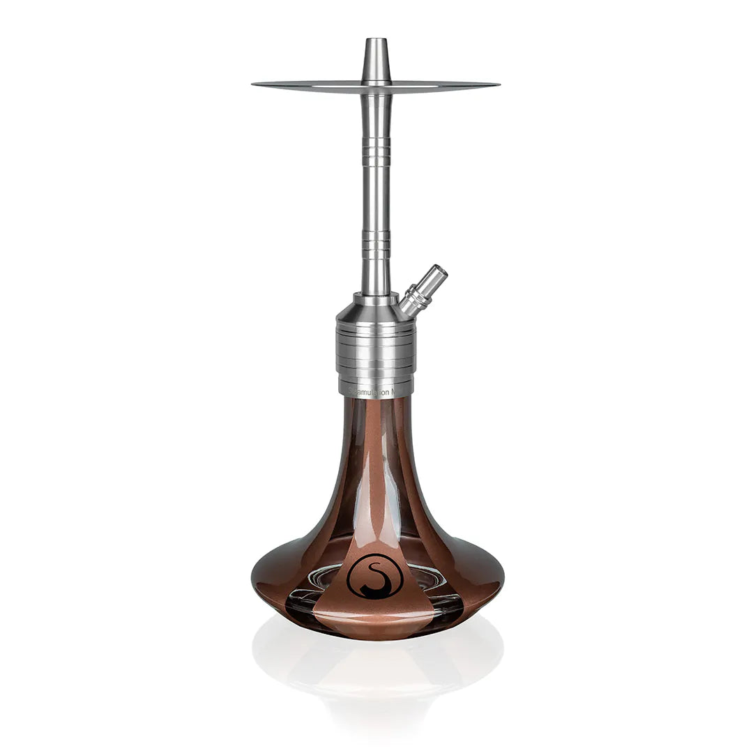 Steamulation Mini Gen II Copper Metallic German Shisha Pipe, image 4 of 10