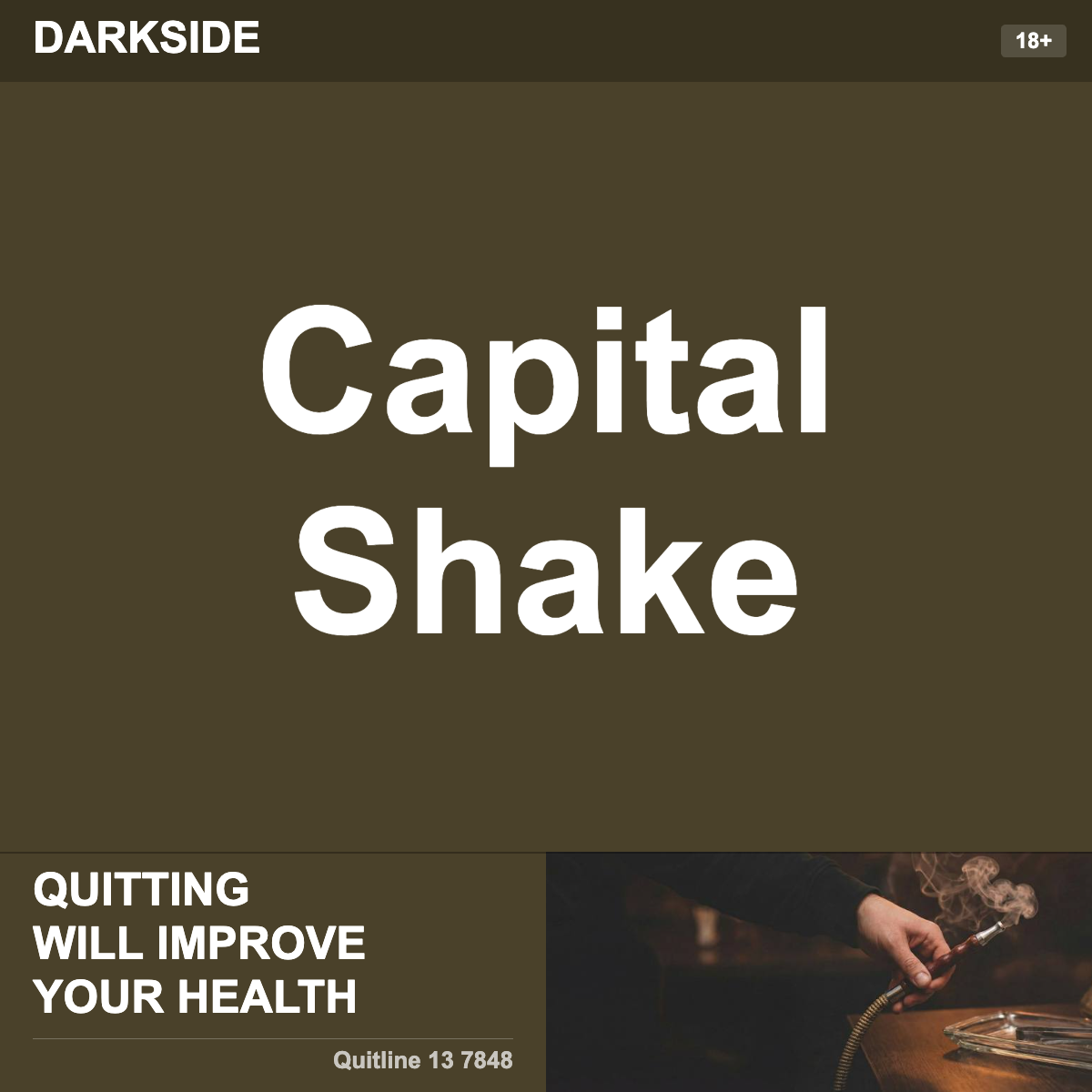 Darkside Capital Shake Shisha Tobacco Flavour