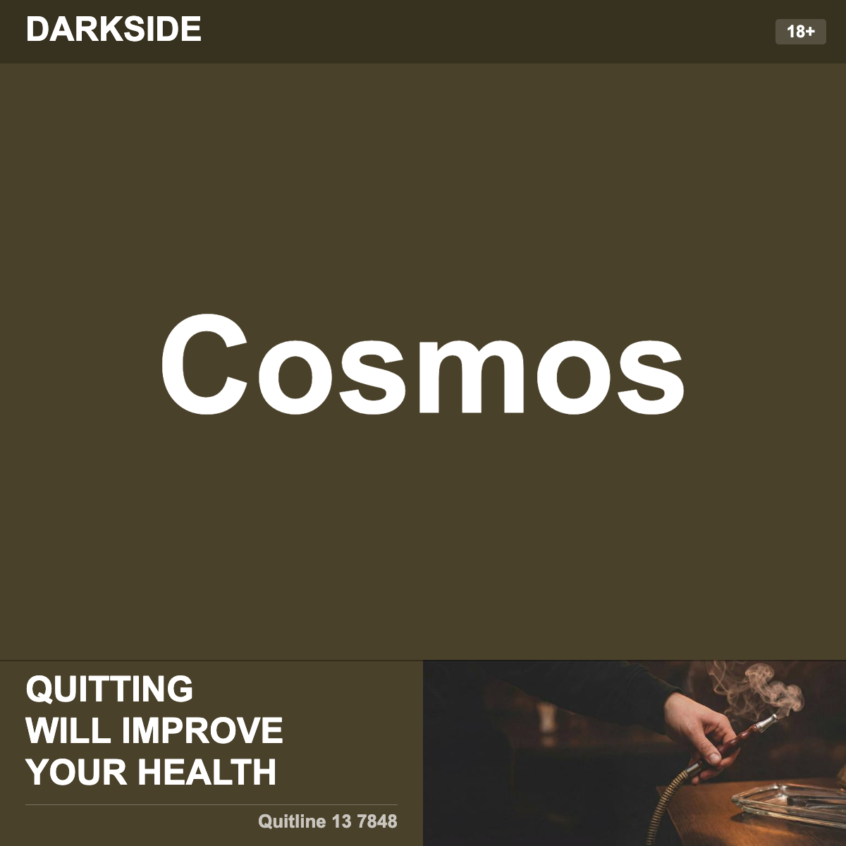 Darkside Cosmos Shisha Tobacco Flavour