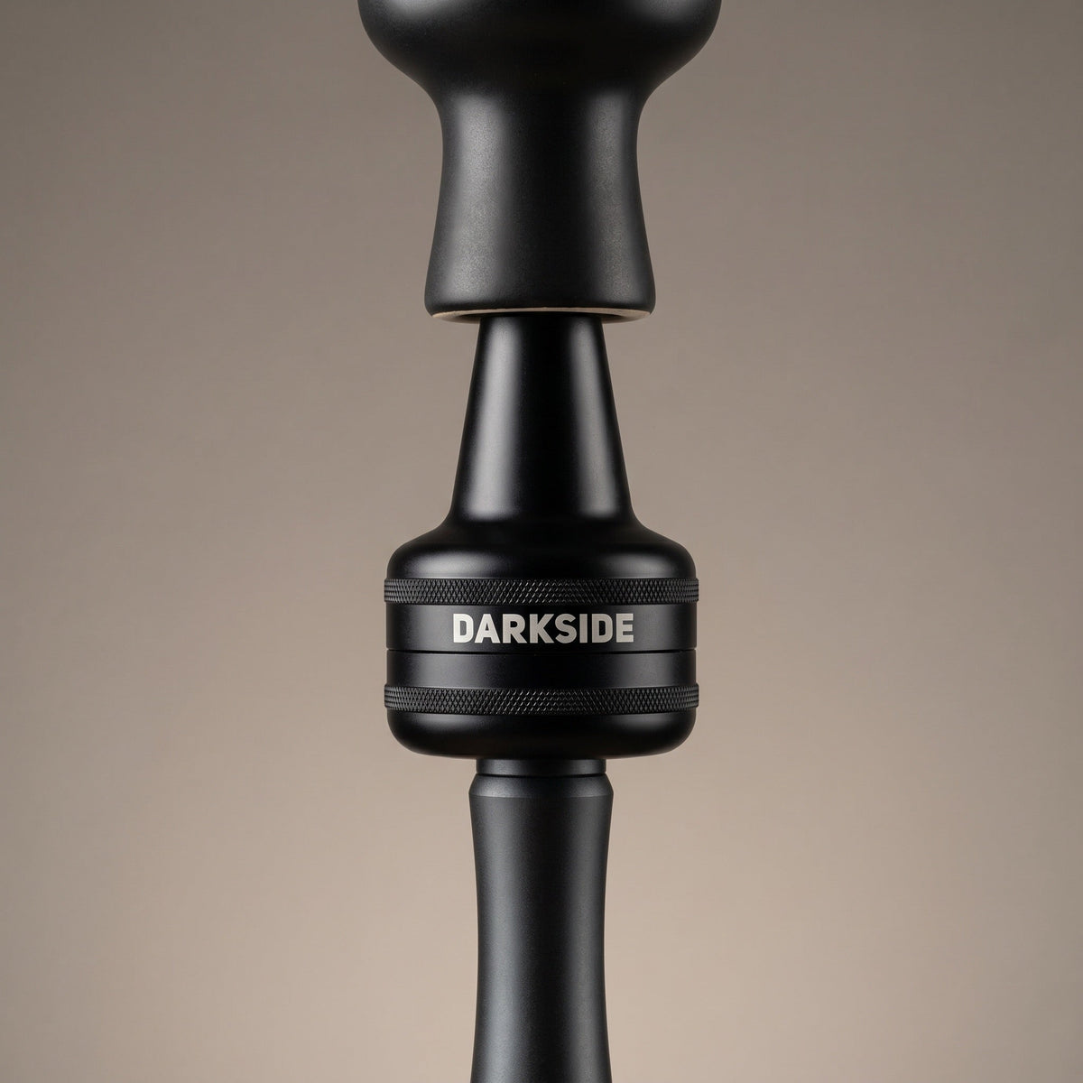 Darkside D-Catcher installed between hookah stem and bowl showing correct fit position, image 3 of 13
