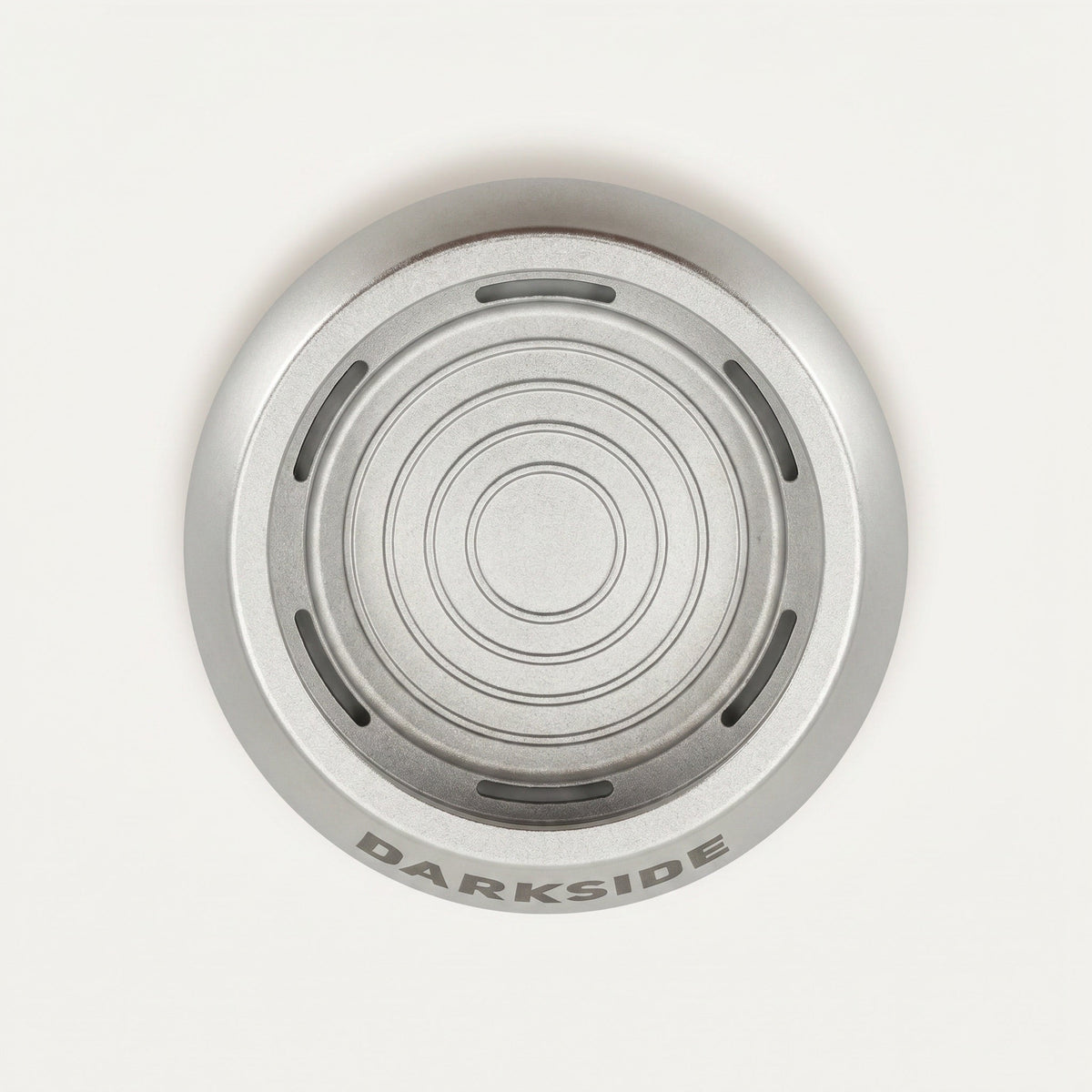 Darkside D-Heater Silver top-down view showing lidless open chamber and ventilation slots, image 3 of 21
