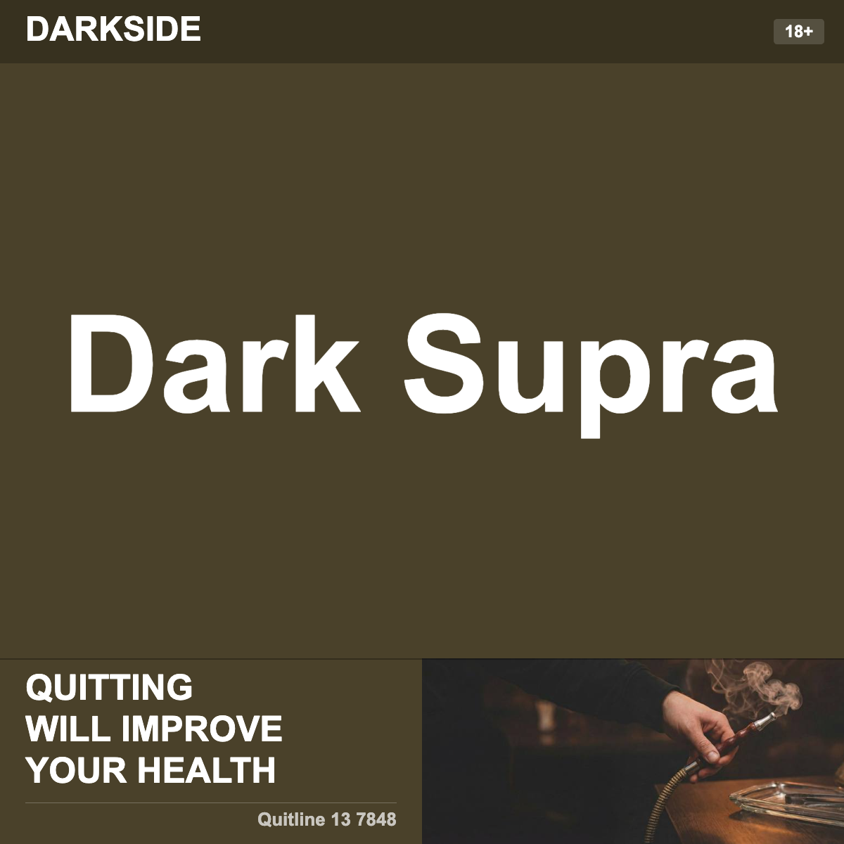 Darkside Dark Supra Shisha Tobacco Flavour