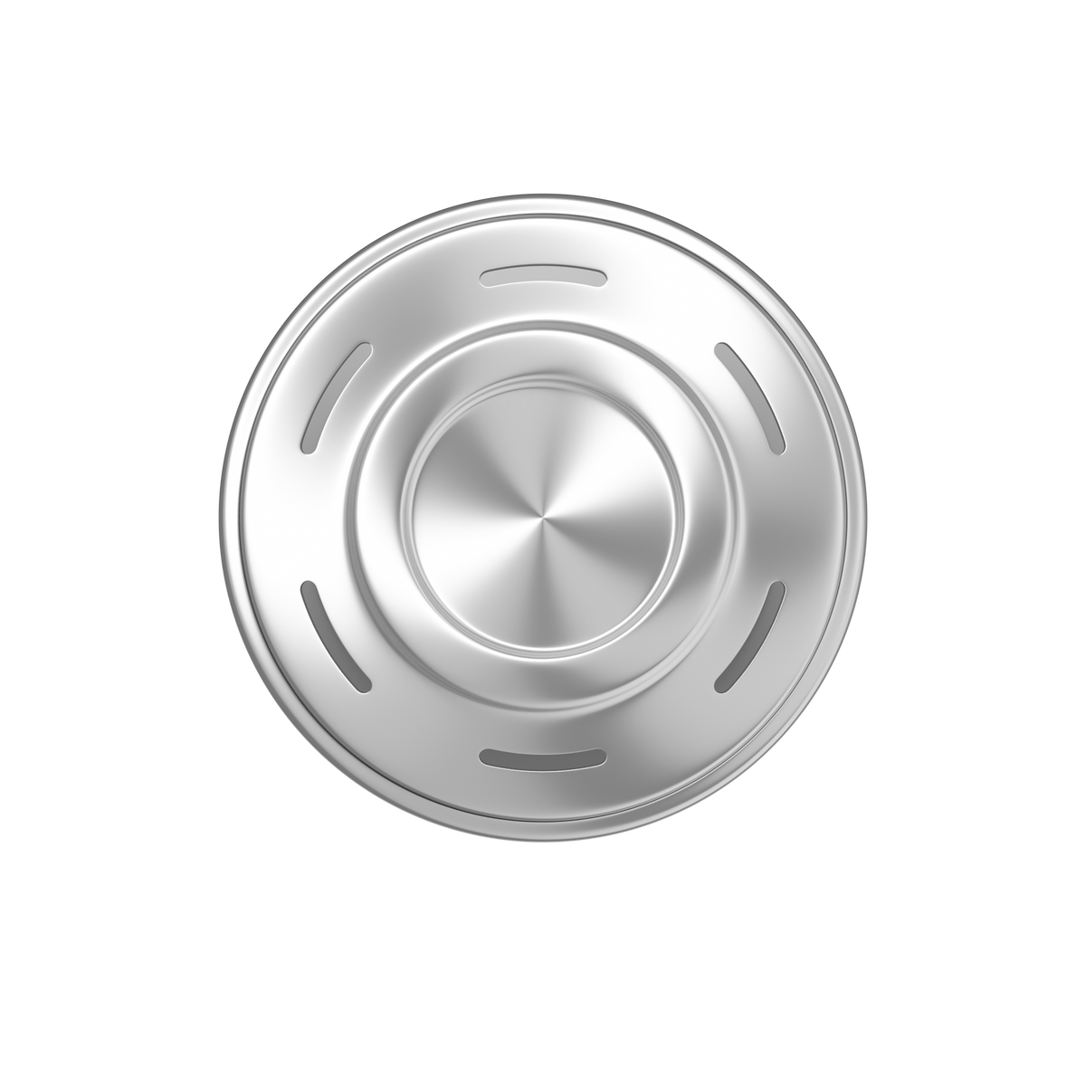 Darkside D-Heater Pro heat management device, underside view showing the base and its slotted vents