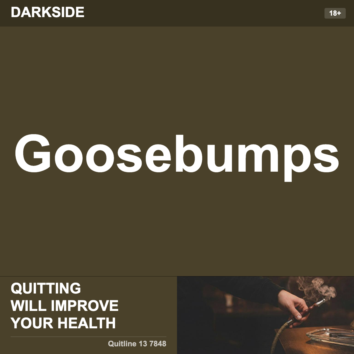 Darkside Goosebumps Shisha Tobacco Flavour